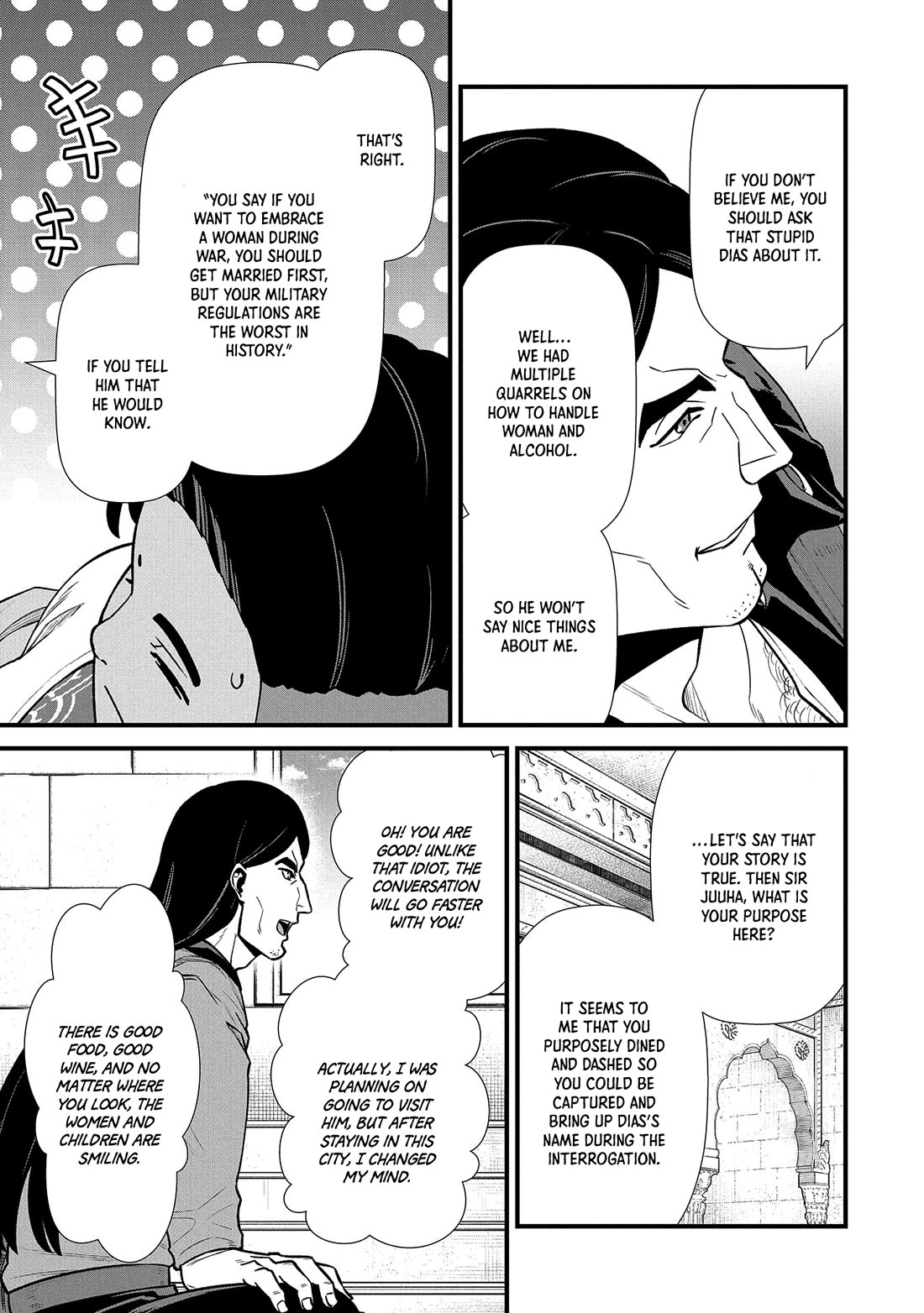 The Population Of The Frontier Owner Starts With 0. "Dias The Blue" And A Blue Horned Girl. Chapter 27 page 10 - Chapter 27