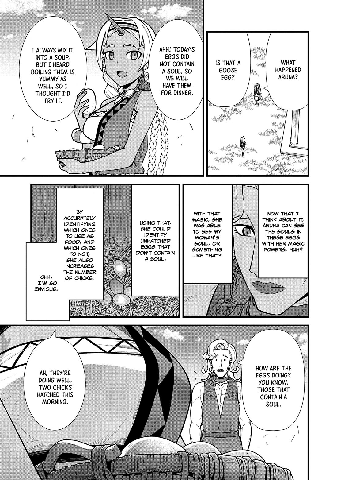 The Population Of The Frontier Owner Starts With 0. "Dias The Blue" And A Blue Horned Girl. Chapter 27 page 16 - Chapter 27