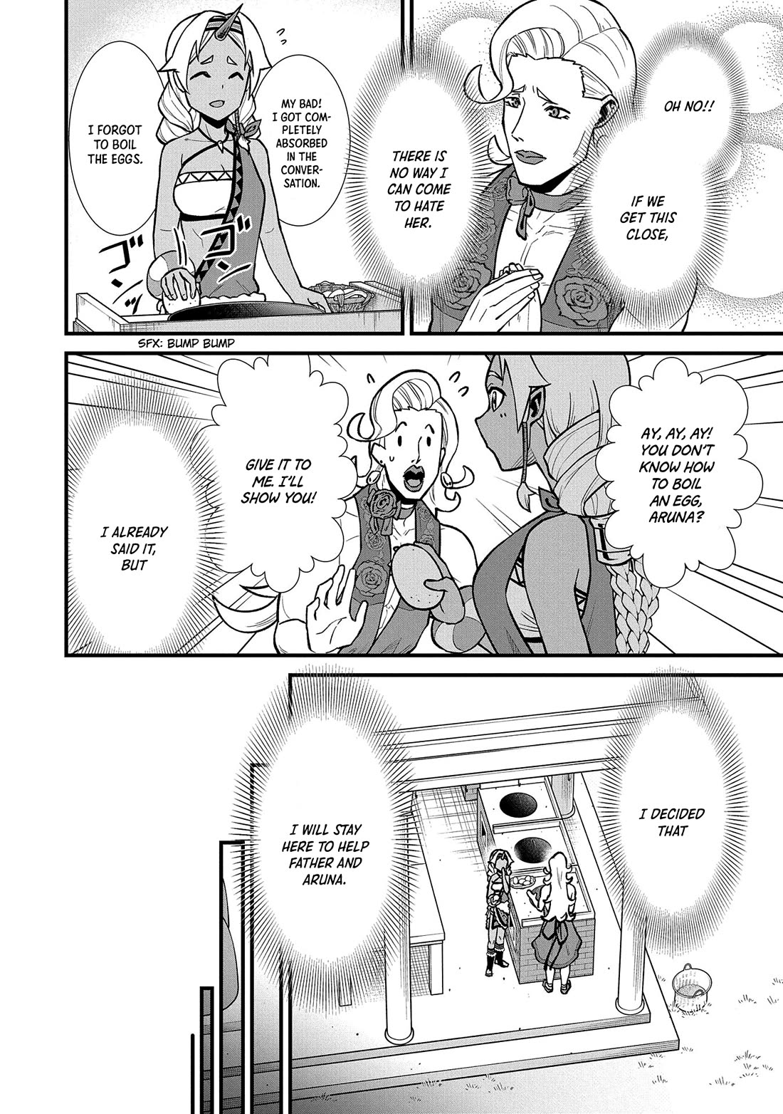 The Population Of The Frontier Owner Starts With 0. "Dias The Blue" And A Blue Horned Girl. Chapter 27 page 24 - Chapter 27