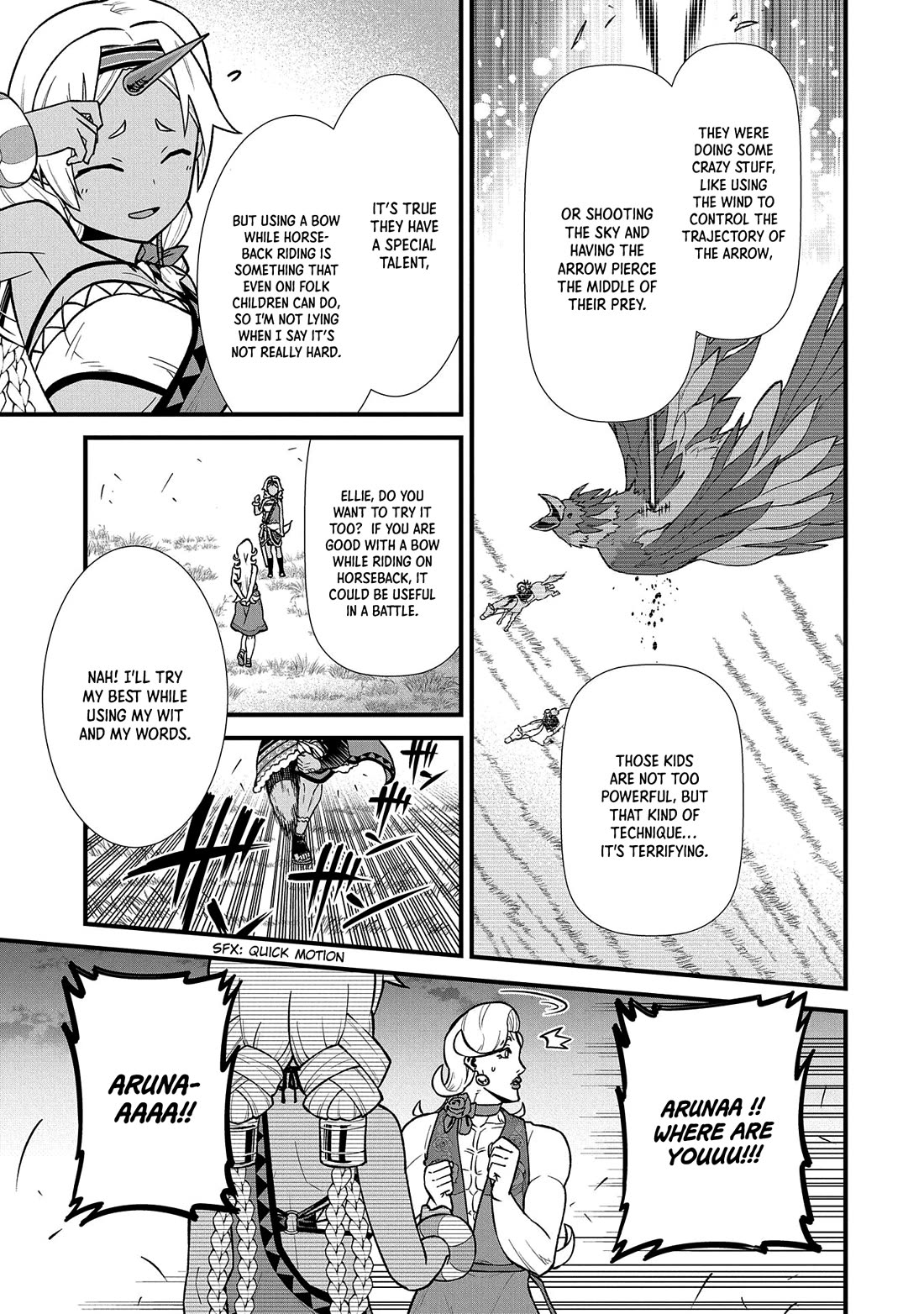The Population Of The Frontier Owner Starts With 0. "Dias The Blue" And A Blue Horned Girl. Chapter 27 page 31 - Chapter 27