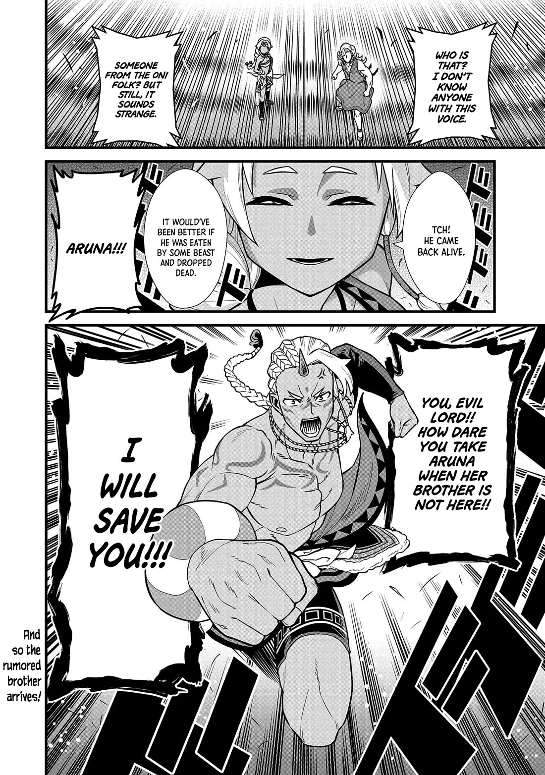 The Population Of The Frontier Owner Starts With 0. "Dias The Blue" And A Blue Horned Girl. Chapter 27 page 32 - Chapter 27