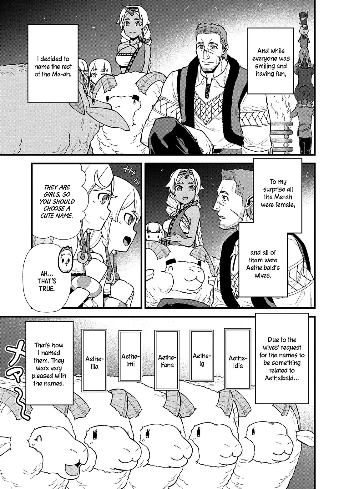 The Population Of The Frontier Owner Starts With 0. "Dias The Blue" And A Blue Horned Girl. Chapter 27 page 4 - Chapter 27