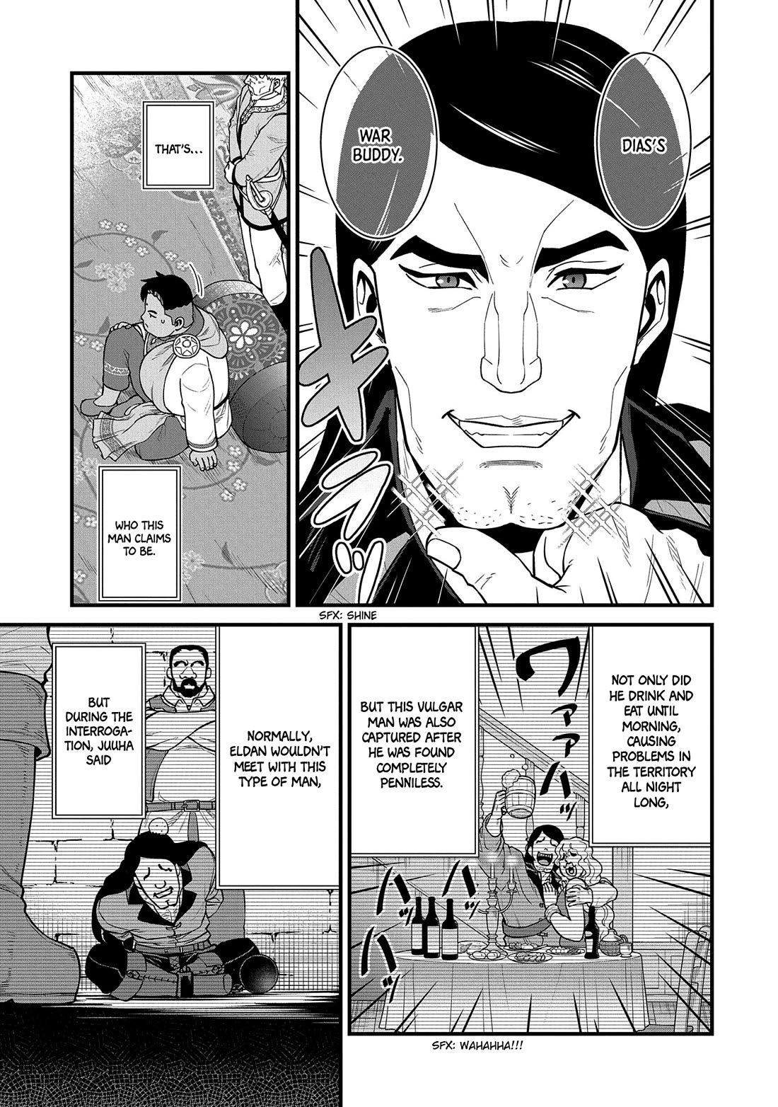 The Population Of The Frontier Owner Starts With 0. "Dias The Blue" And A Blue Horned Girl. Chapter 27 page 8 - Chapter 27