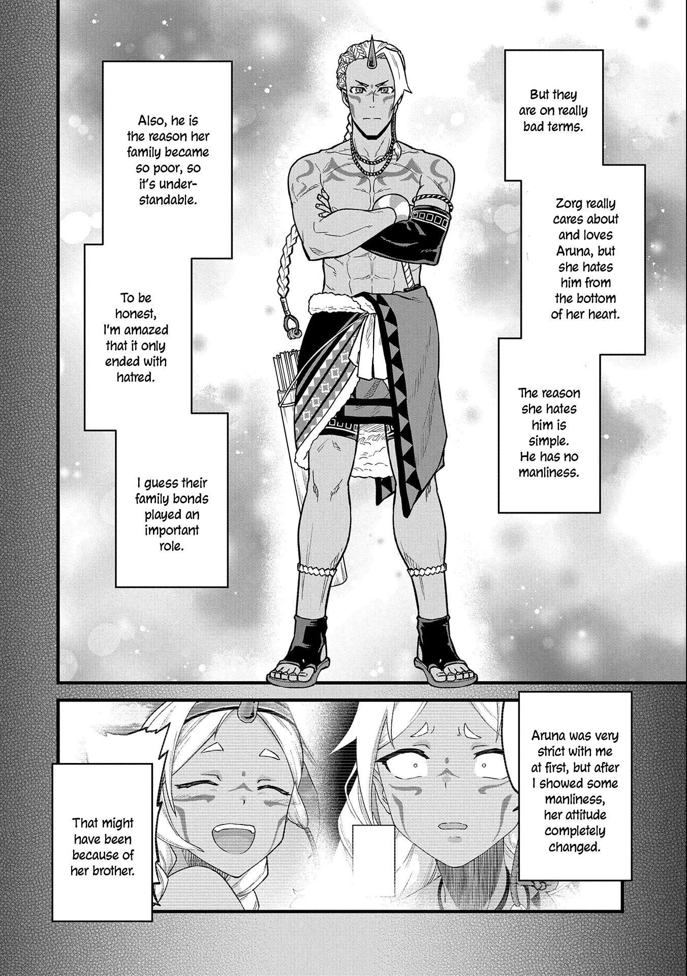 The Population Of The Frontier Owner Starts With 0. "Dias The Blue" And A Blue Horned Girl. Chapter 28 page 11 - Chapter 28