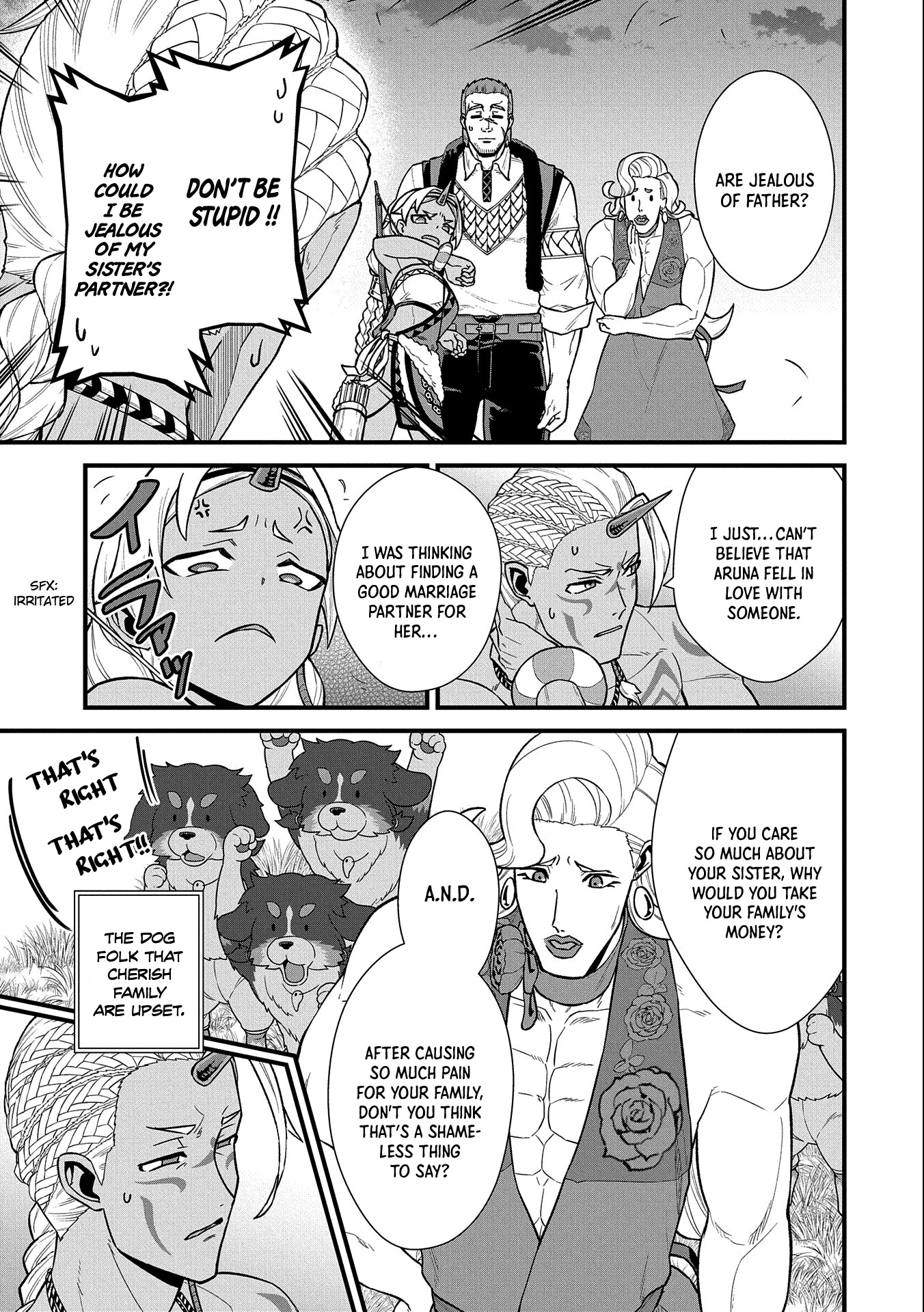 The Population Of The Frontier Owner Starts With 0. "Dias The Blue" And A Blue Horned Girl. Chapter 28 page 14 - Chapter 28
