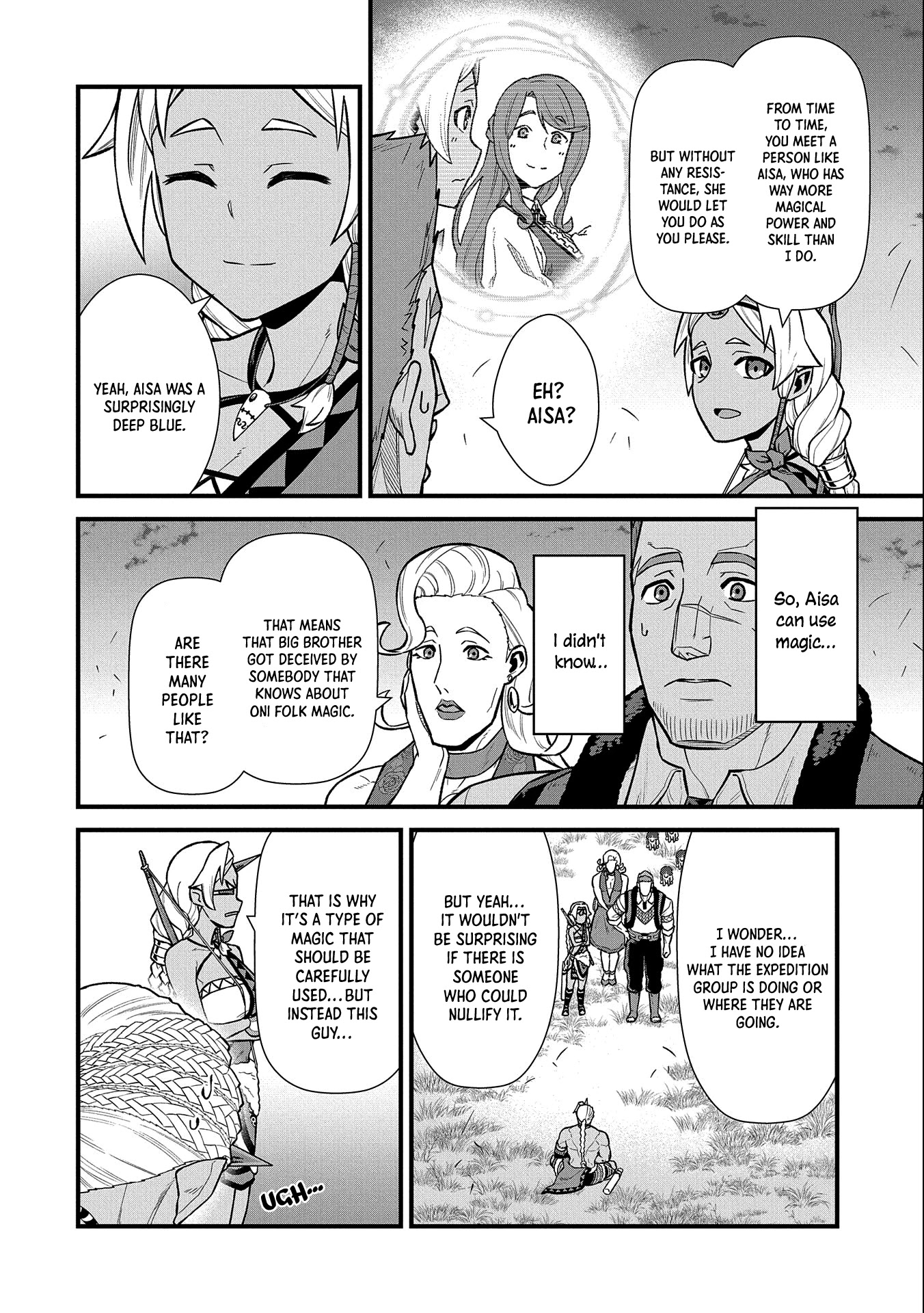 The Population Of The Frontier Owner Starts With 0. "Dias The Blue" And A Blue Horned Girl. Chapter 28 page 17 - Chapter 28