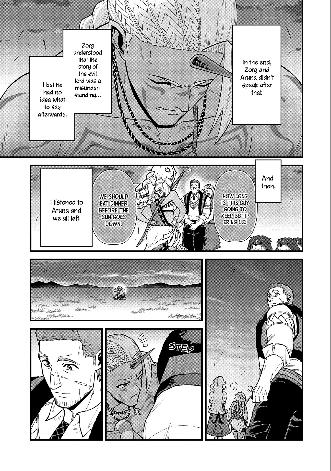 The Population Of The Frontier Owner Starts With 0. "Dias The Blue" And A Blue Horned Girl. Chapter 28 page 18 - Chapter 28