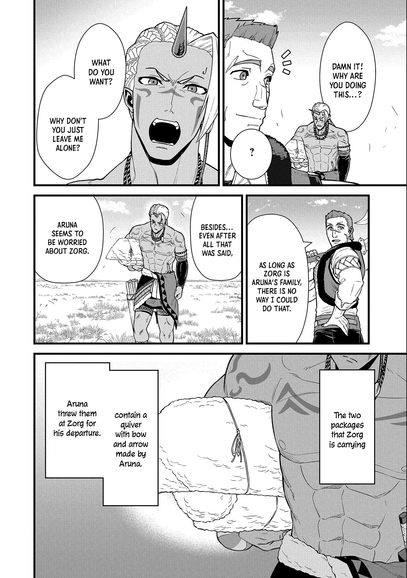 The Population Of The Frontier Owner Starts With 0. "Dias The Blue" And A Blue Horned Girl. Chapter 28 page 21 - Chapter 28