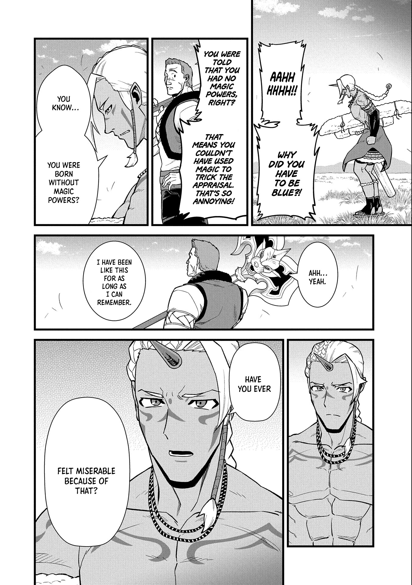 The Population Of The Frontier Owner Starts With 0. "Dias The Blue" And A Blue Horned Girl. Chapter 28 page 23 - Chapter 28