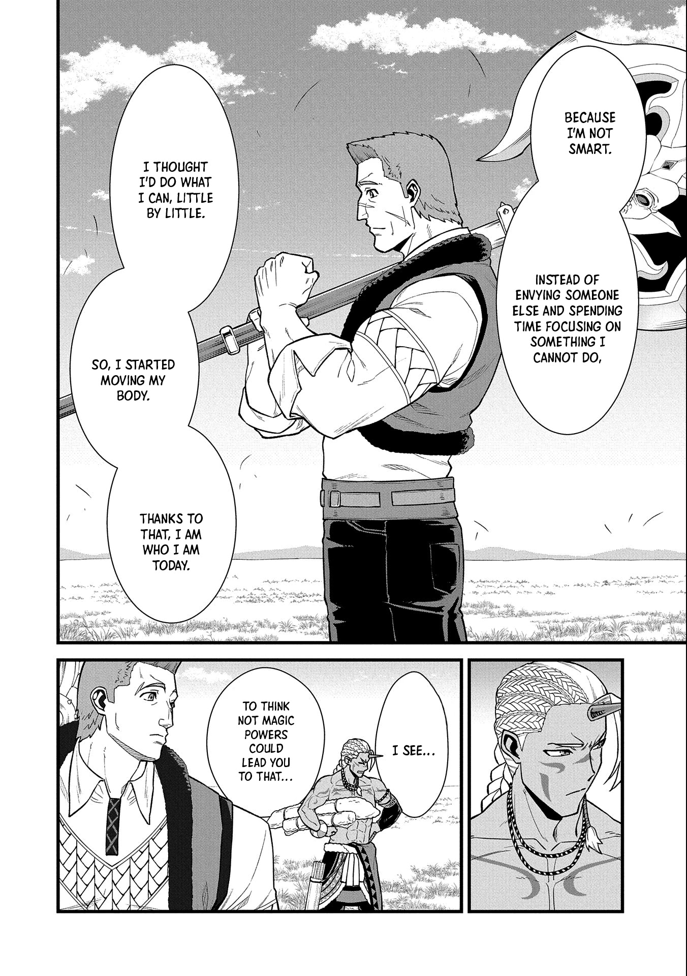 The Population Of The Frontier Owner Starts With 0. "Dias The Blue" And A Blue Horned Girl. Chapter 28 page 25 - Chapter 28