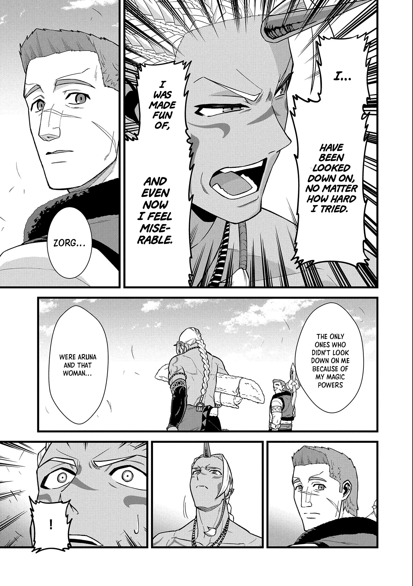 The Population Of The Frontier Owner Starts With 0. "Dias The Blue" And A Blue Horned Girl. Chapter 28 page 26 - Chapter 28
