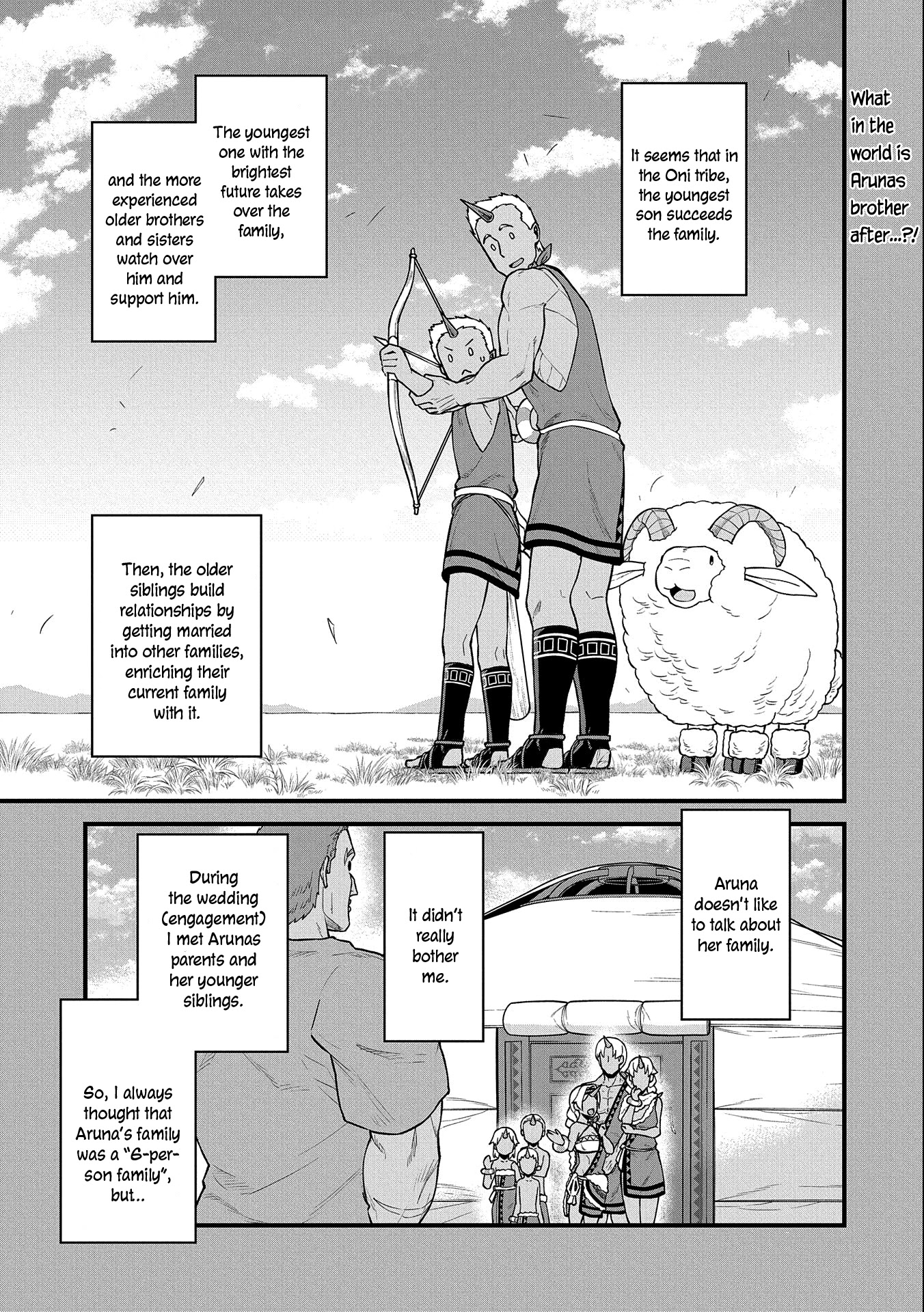 The Population Of The Frontier Owner Starts With 0. "Dias The Blue" And A Blue Horned Girl. Chapter 28 page 4 - Chapter 28