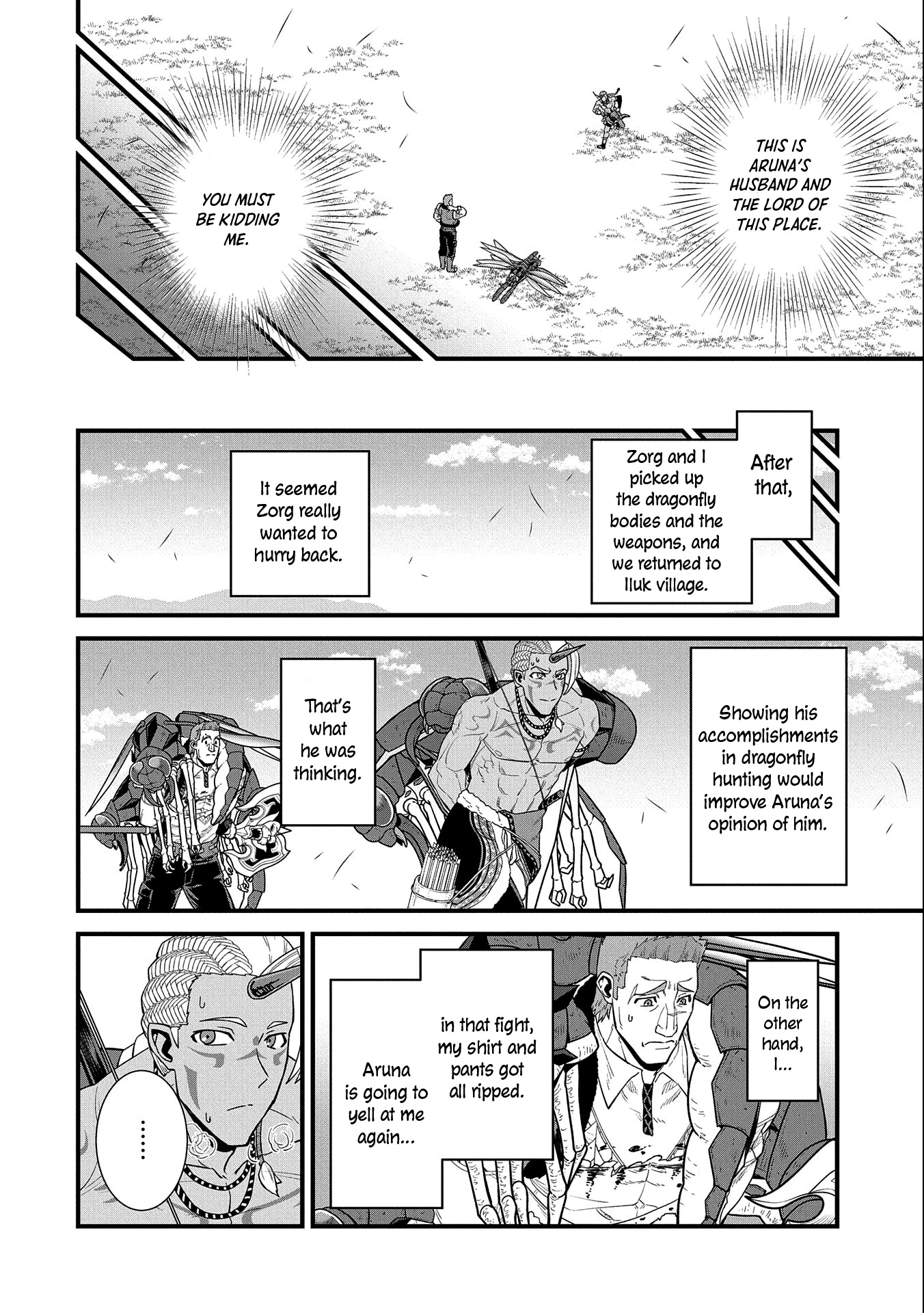 The Population Of The Frontier Owner Starts With 0. "Dias The Blue" And A Blue Horned Girl. Chapter 29 page 19 - Chapter 29