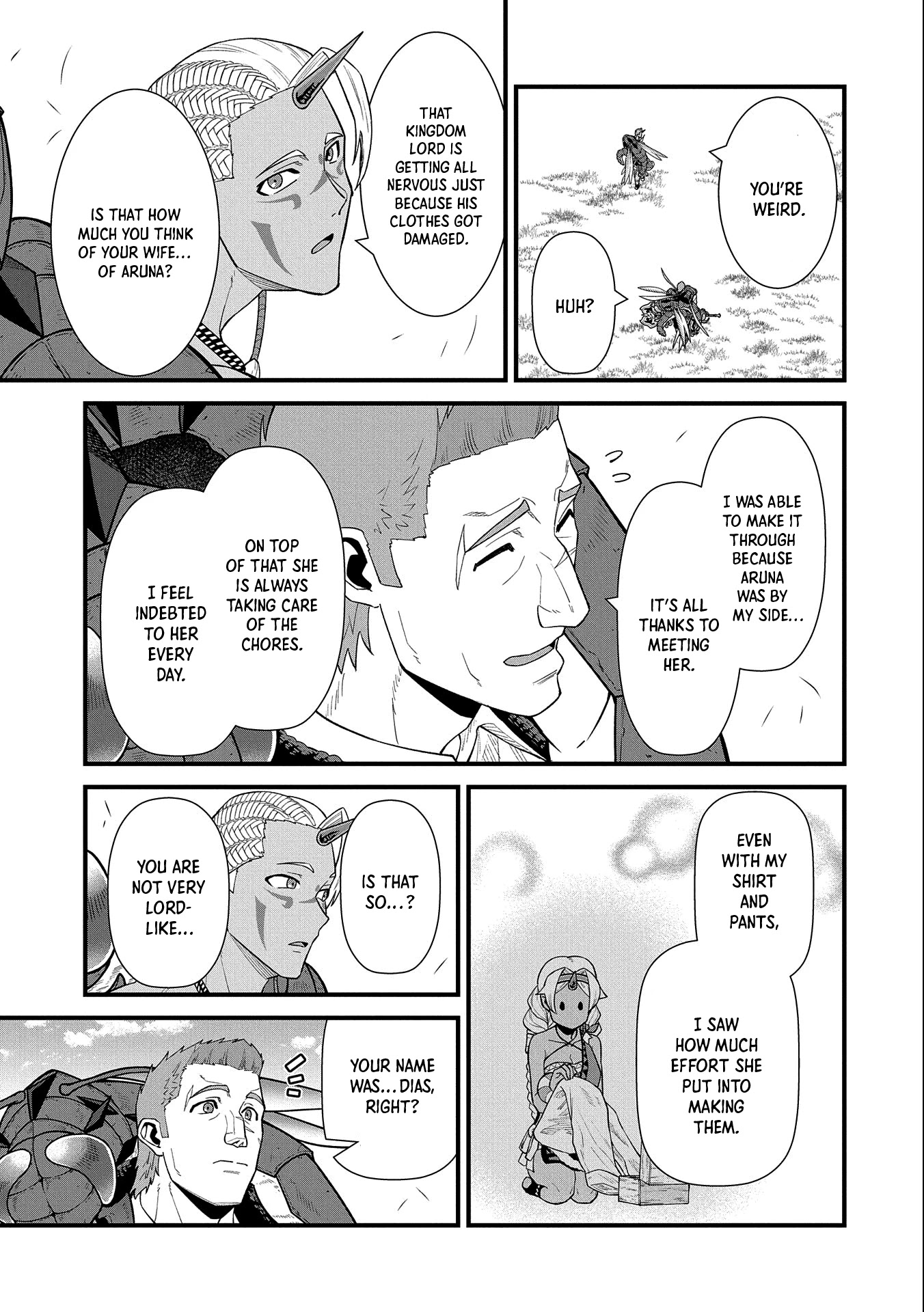 The Population Of The Frontier Owner Starts With 0. "Dias The Blue" And A Blue Horned Girl. Chapter 29 page 20 - Chapter 29