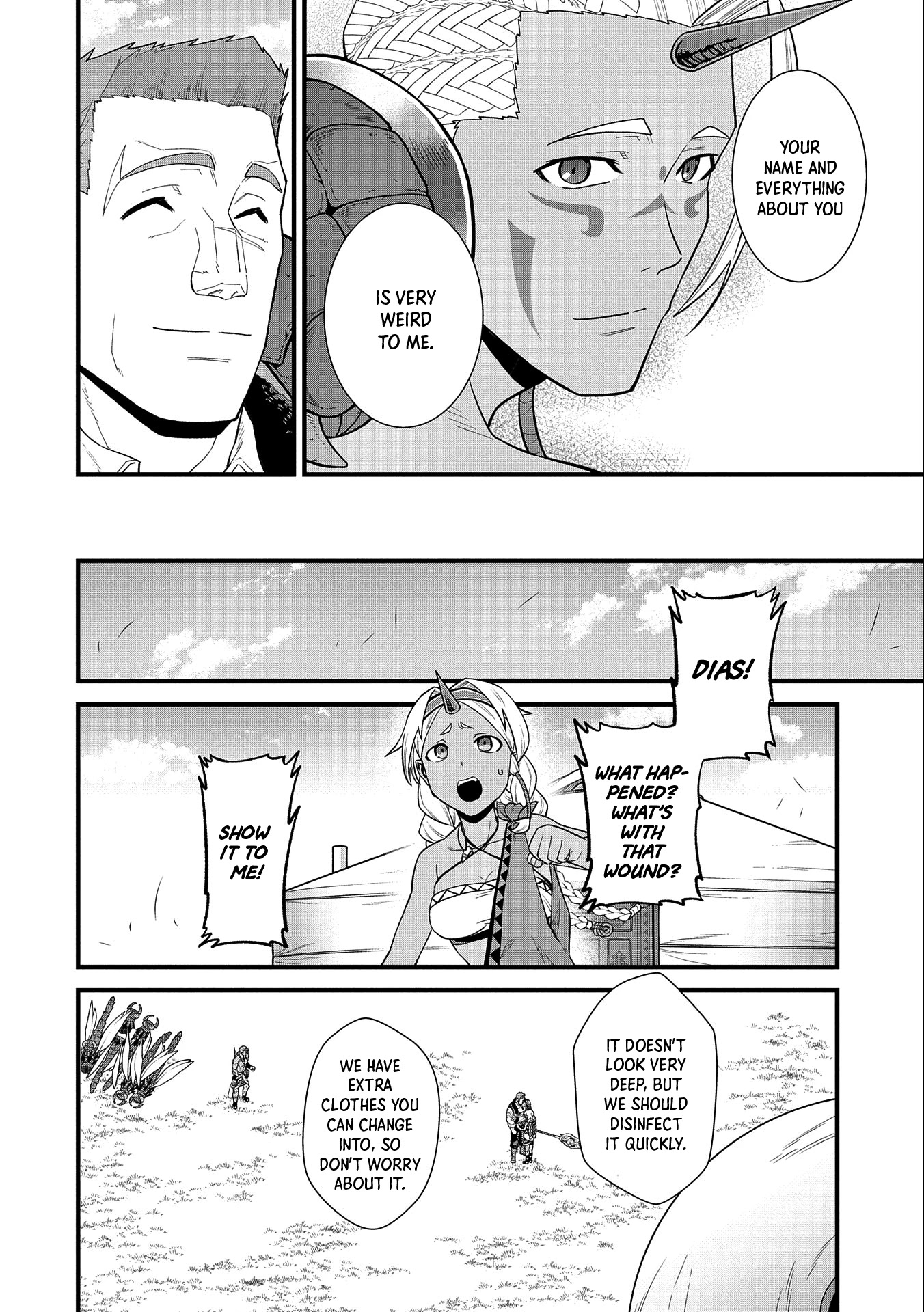 The Population Of The Frontier Owner Starts With 0. "Dias The Blue" And A Blue Horned Girl. Chapter 29 page 21 - Chapter 29