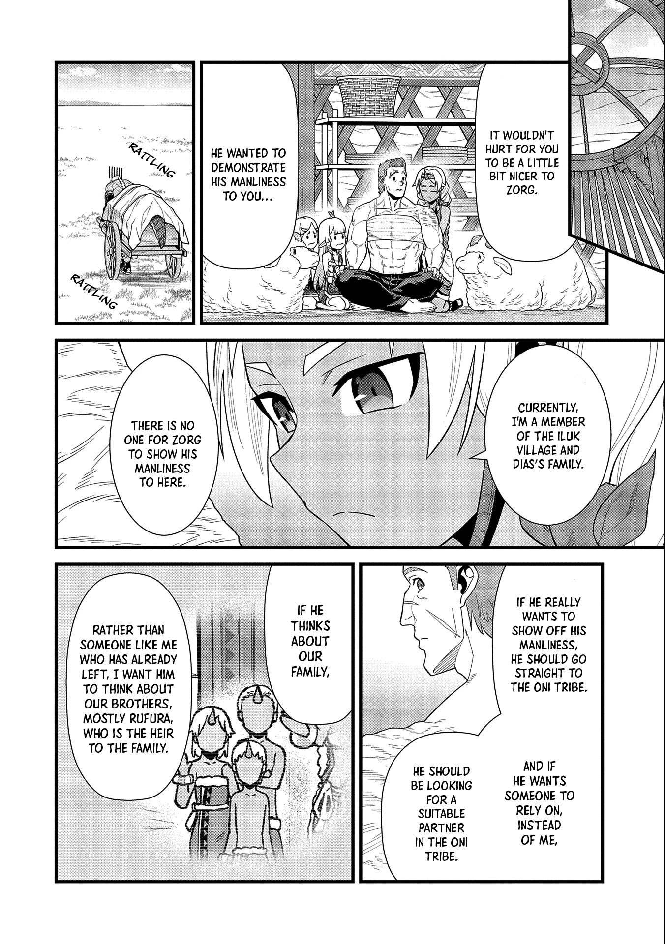 The Population Of The Frontier Owner Starts With 0. "Dias The Blue" And A Blue Horned Girl. Chapter 29 page 23 - Chapter 29
