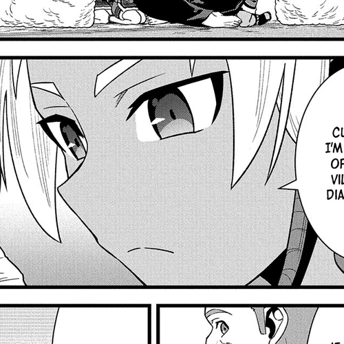 The Population Of The Frontier Owner Starts With 0. "Dias The Blue" And A Blue Horned Girl. Chapter 29 cover