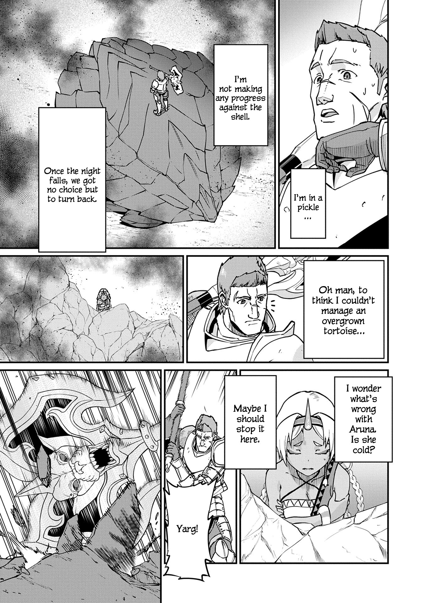 The Population Of The Frontier Owner Starts With 0. "Dias The Blue" And A Blue Horned Girl. Chapter 3 page 17 - Chapter 3