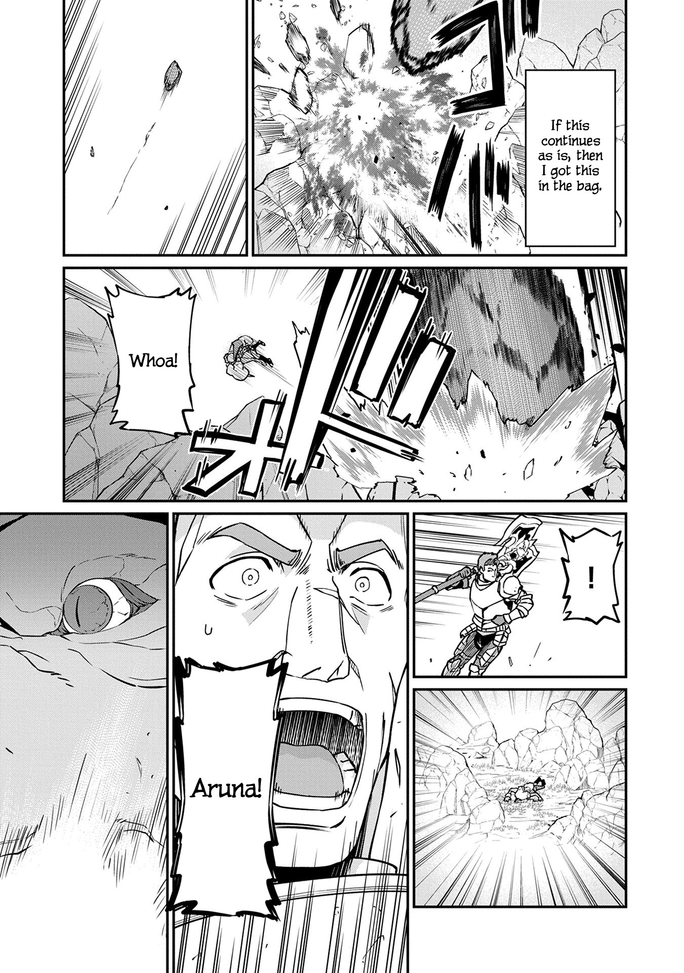 The Population Of The Frontier Owner Starts With 0. "Dias The Blue" And A Blue Horned Girl. Chapter 3 page 23 - Chapter 3