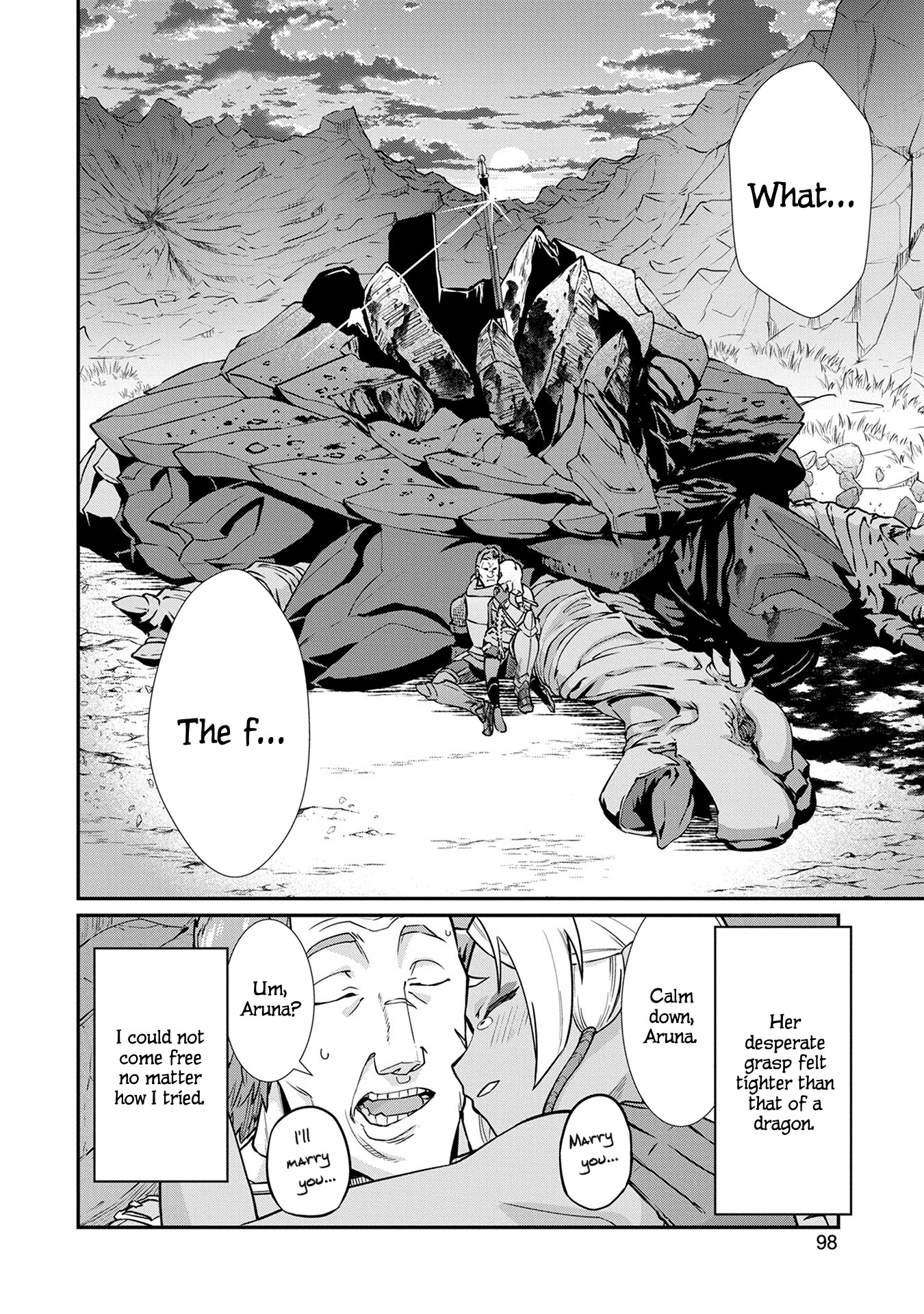 The Population Of The Frontier Owner Starts With 0. "Dias The Blue" And A Blue Horned Girl. Chapter 3 page 31 - Chapter 3