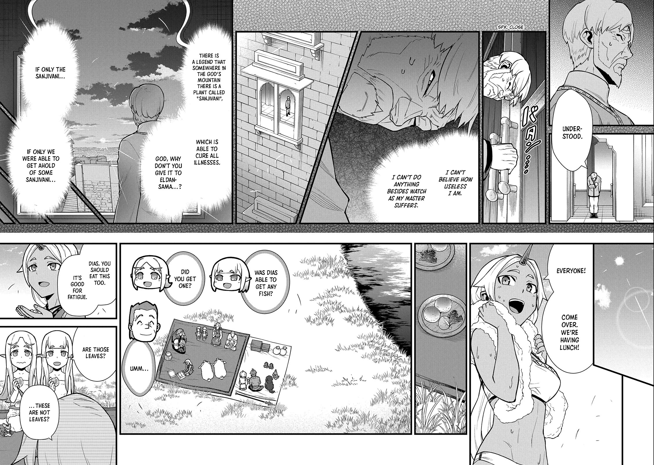 The Population Of The Frontier Owner Starts With 0. "Dias The Blue" And A Blue Horned Girl. Chapter 30 page 14 - Chapter 30