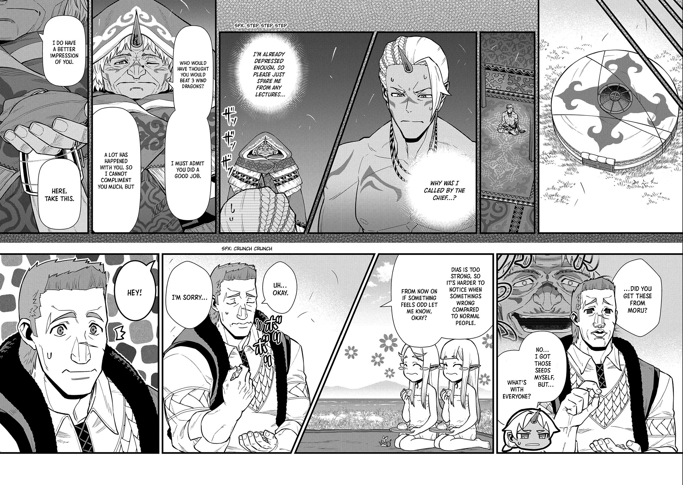 The Population Of The Frontier Owner Starts With 0. "Dias The Blue" And A Blue Horned Girl. Chapter 30 page 15 - Chapter 30