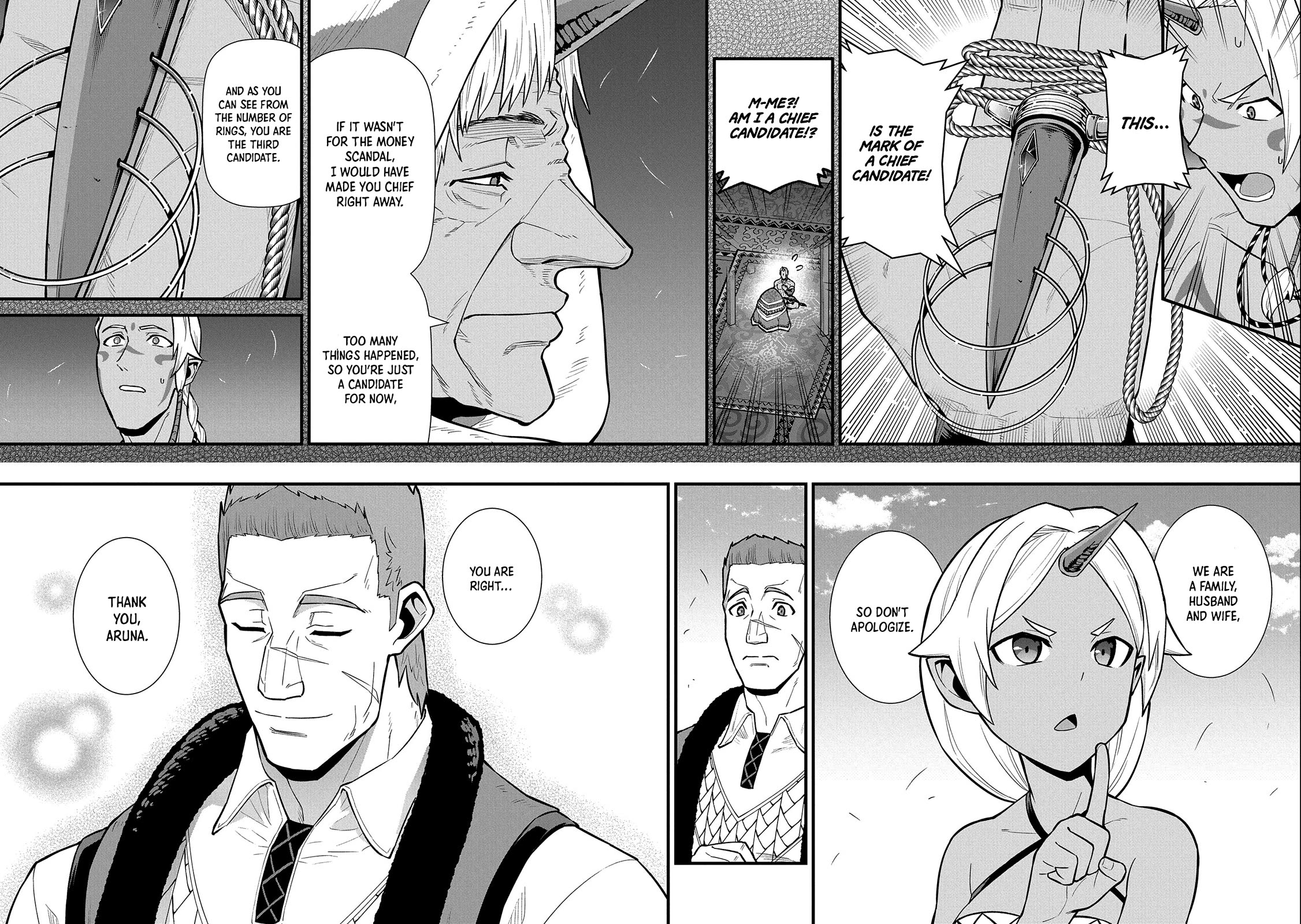 The Population Of The Frontier Owner Starts With 0. "Dias The Blue" And A Blue Horned Girl. Chapter 30 page 16 - Chapter 30