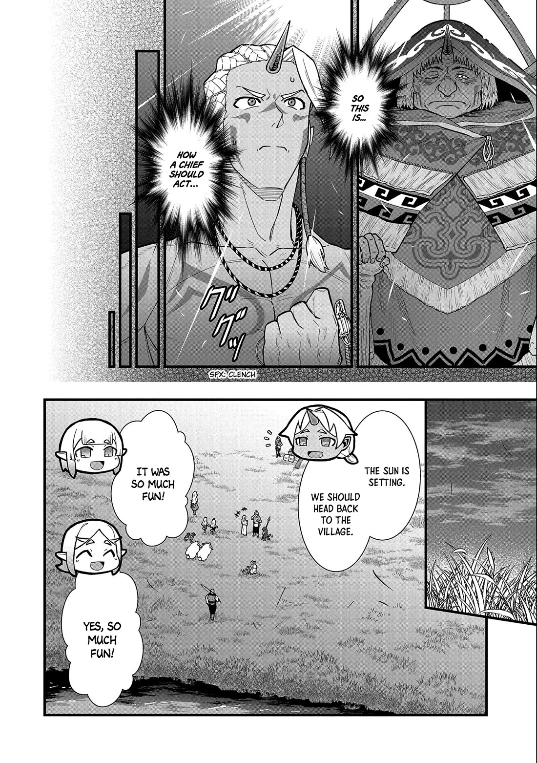 The Population Of The Frontier Owner Starts With 0. "Dias The Blue" And A Blue Horned Girl. Chapter 30 page 18 - Chapter 30