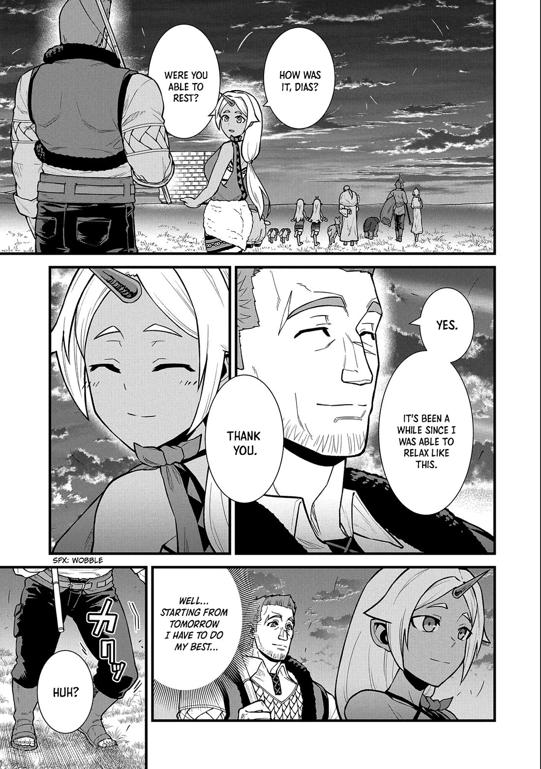 The Population Of The Frontier Owner Starts With 0. "Dias The Blue" And A Blue Horned Girl. Chapter 30 page 19 - Chapter 30
