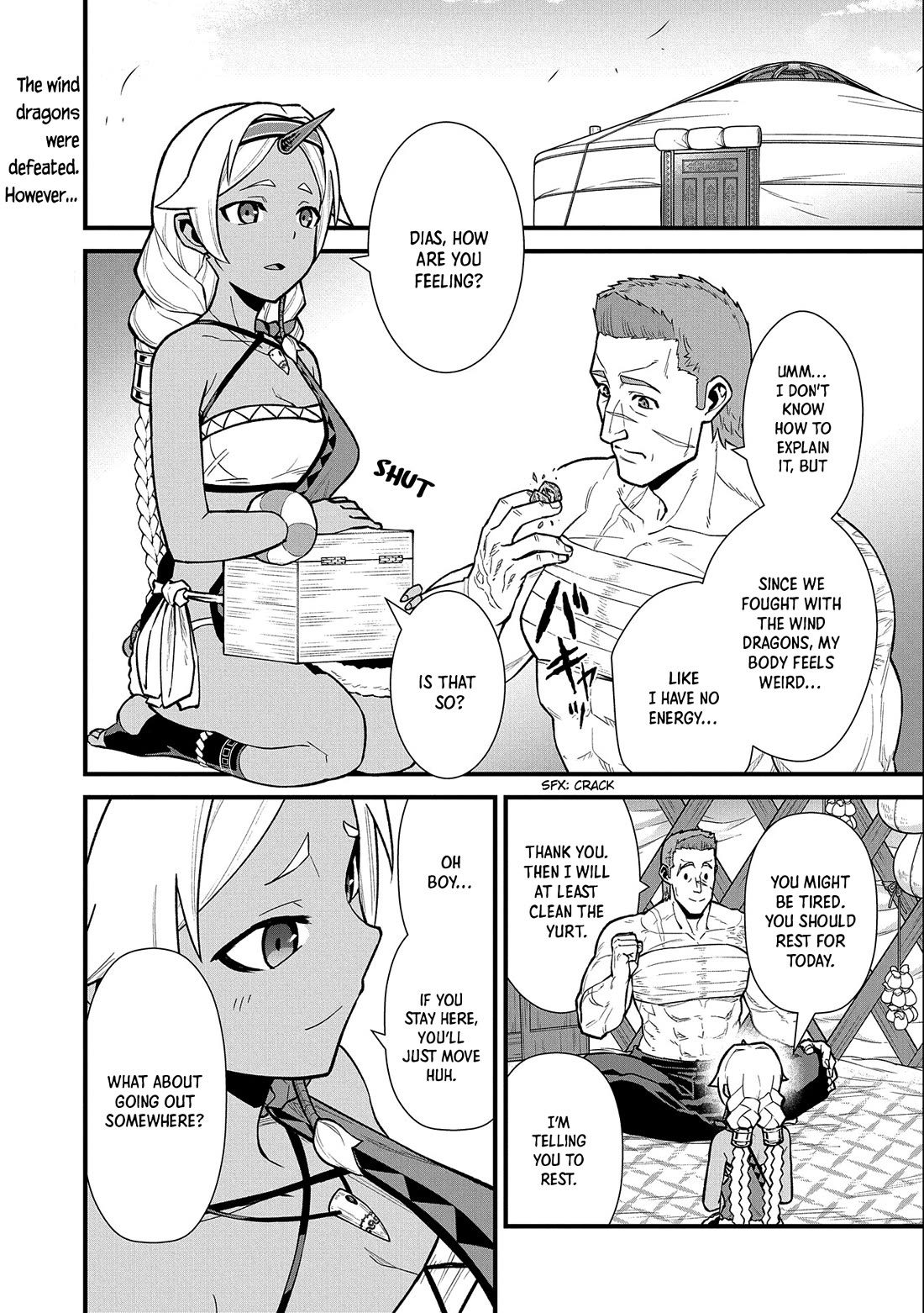 The Population Of The Frontier Owner Starts With 0. "Dias The Blue" And A Blue Horned Girl. Chapter 30 page 2 - Chapter 30