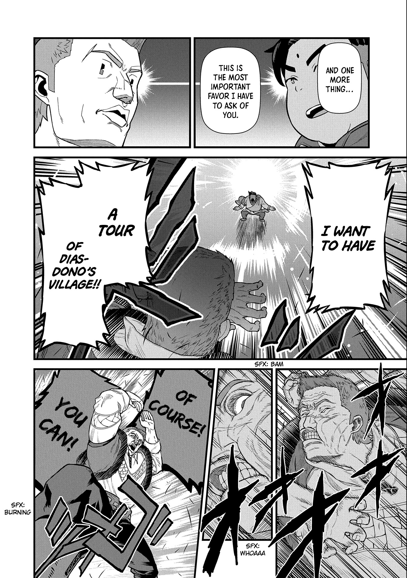 The Population Of The Frontier Owner Starts With 0. "Dias The Blue" And A Blue Horned Girl. Chapter 31 page 17 - Chapter 31
