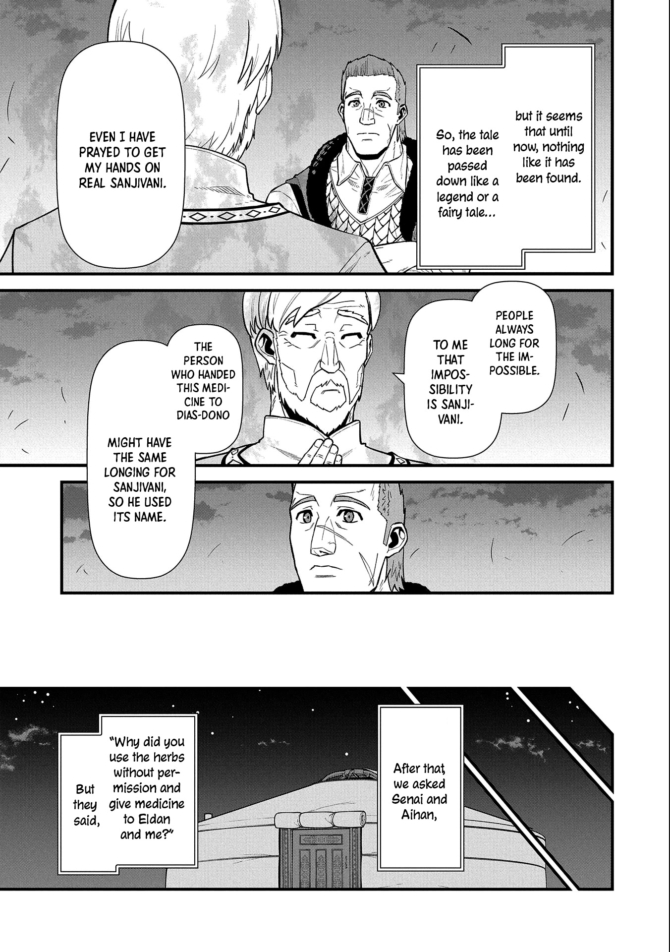 The Population Of The Frontier Owner Starts With 0. "Dias The Blue" And A Blue Horned Girl. Chapter 31 page 28 - Chapter 31