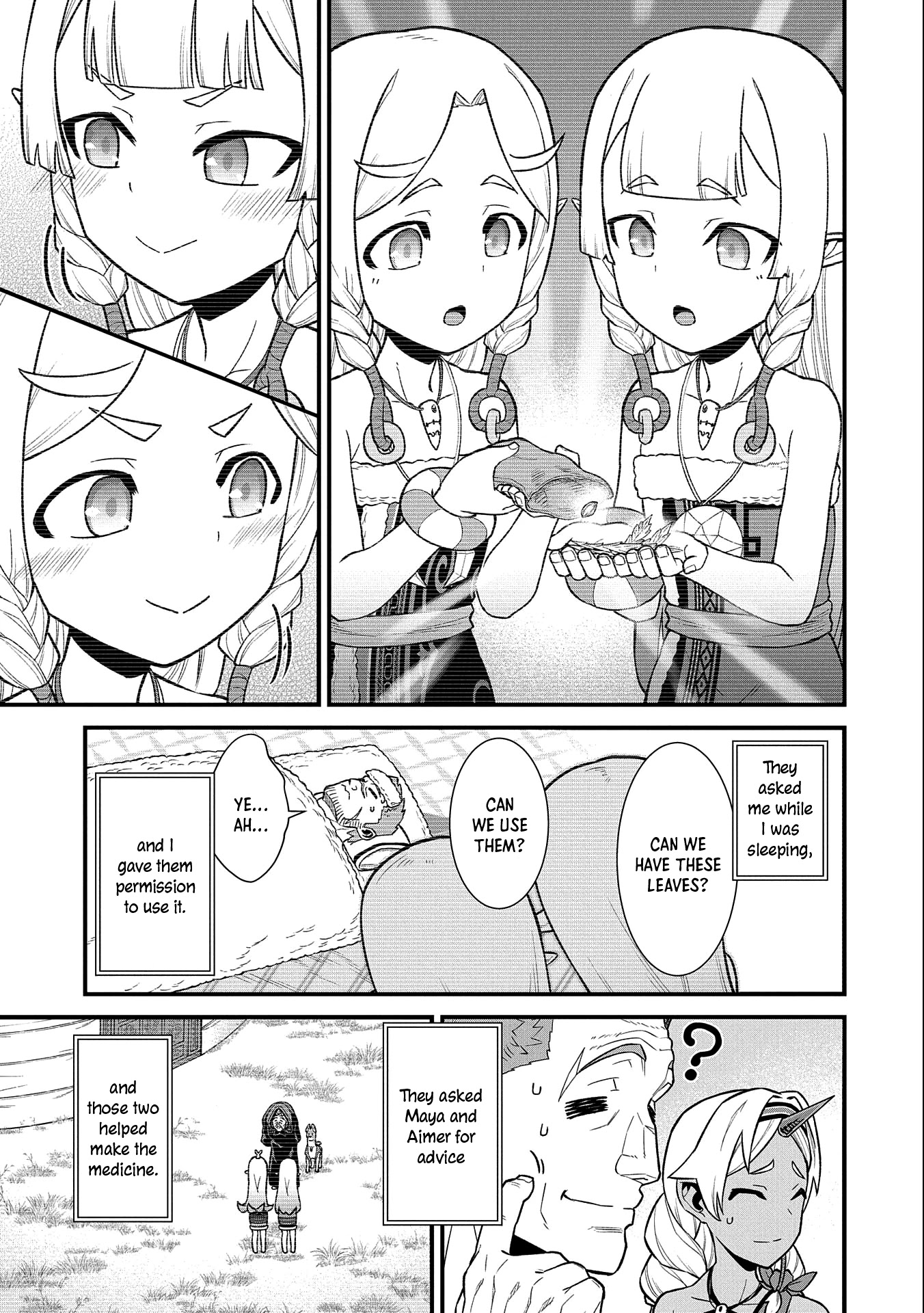 The Population Of The Frontier Owner Starts With 0. "Dias The Blue" And A Blue Horned Girl. Chapter 31 page 30 - Chapter 31