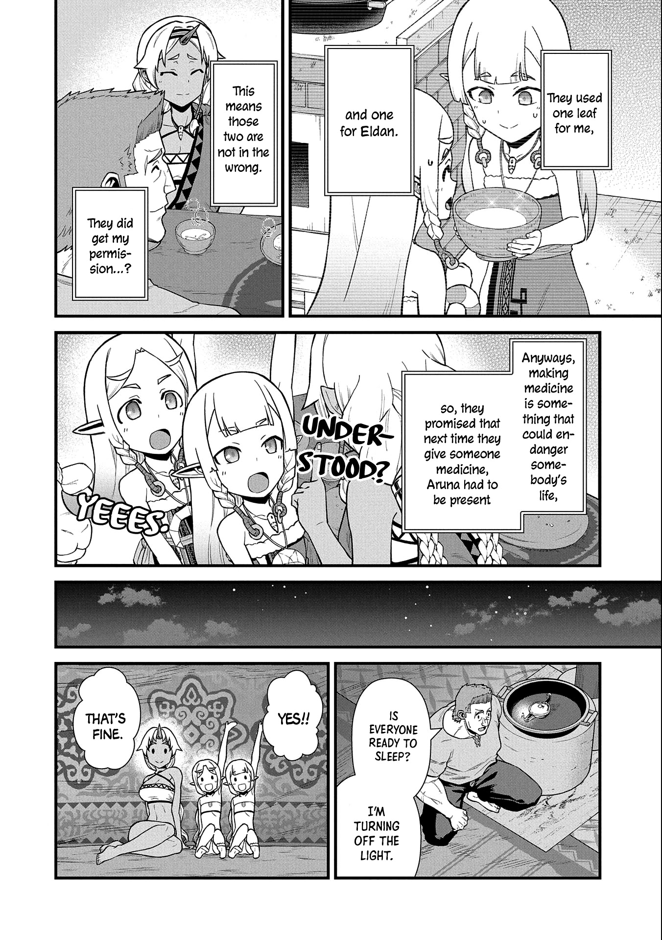 The Population Of The Frontier Owner Starts With 0. "Dias The Blue" And A Blue Horned Girl. Chapter 31 page 31 - Chapter 31