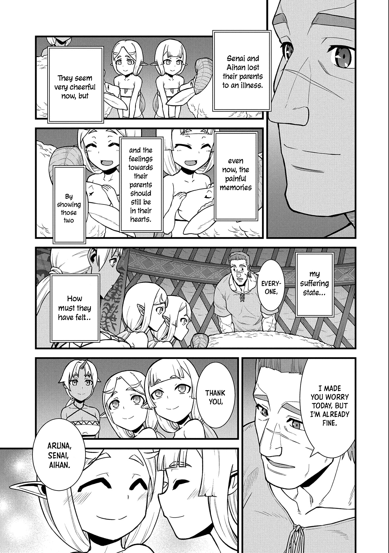 The Population Of The Frontier Owner Starts With 0. "Dias The Blue" And A Blue Horned Girl. Chapter 31 page 32 - Chapter 31