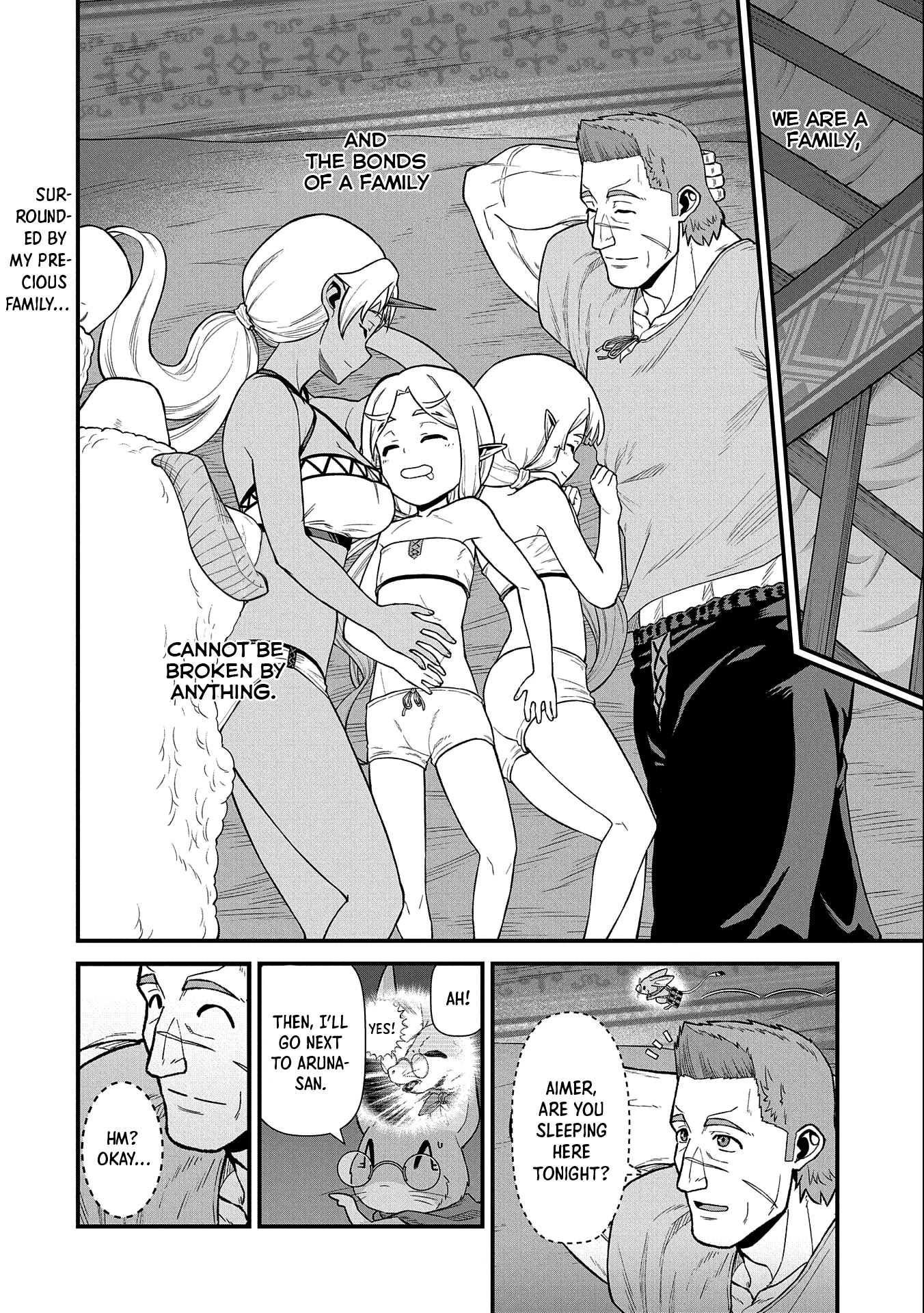 The Population Of The Frontier Owner Starts With 0. "Dias The Blue" And A Blue Horned Girl. Chapter 31 page 35 - Chapter 31