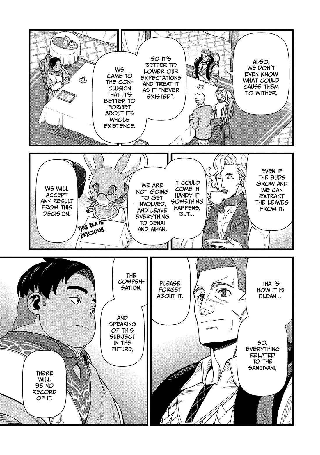 The Population Of The Frontier Owner Starts With 0. "Dias The Blue" And A Blue Horned Girl. Chapter 32 page 10 - Chapter 32