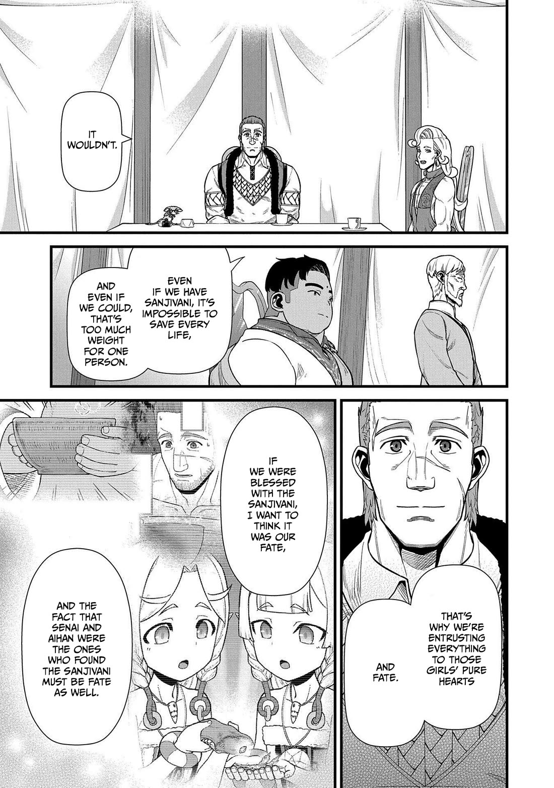 The Population Of The Frontier Owner Starts With 0. "Dias The Blue" And A Blue Horned Girl. Chapter 32 page 12 - Chapter 32
