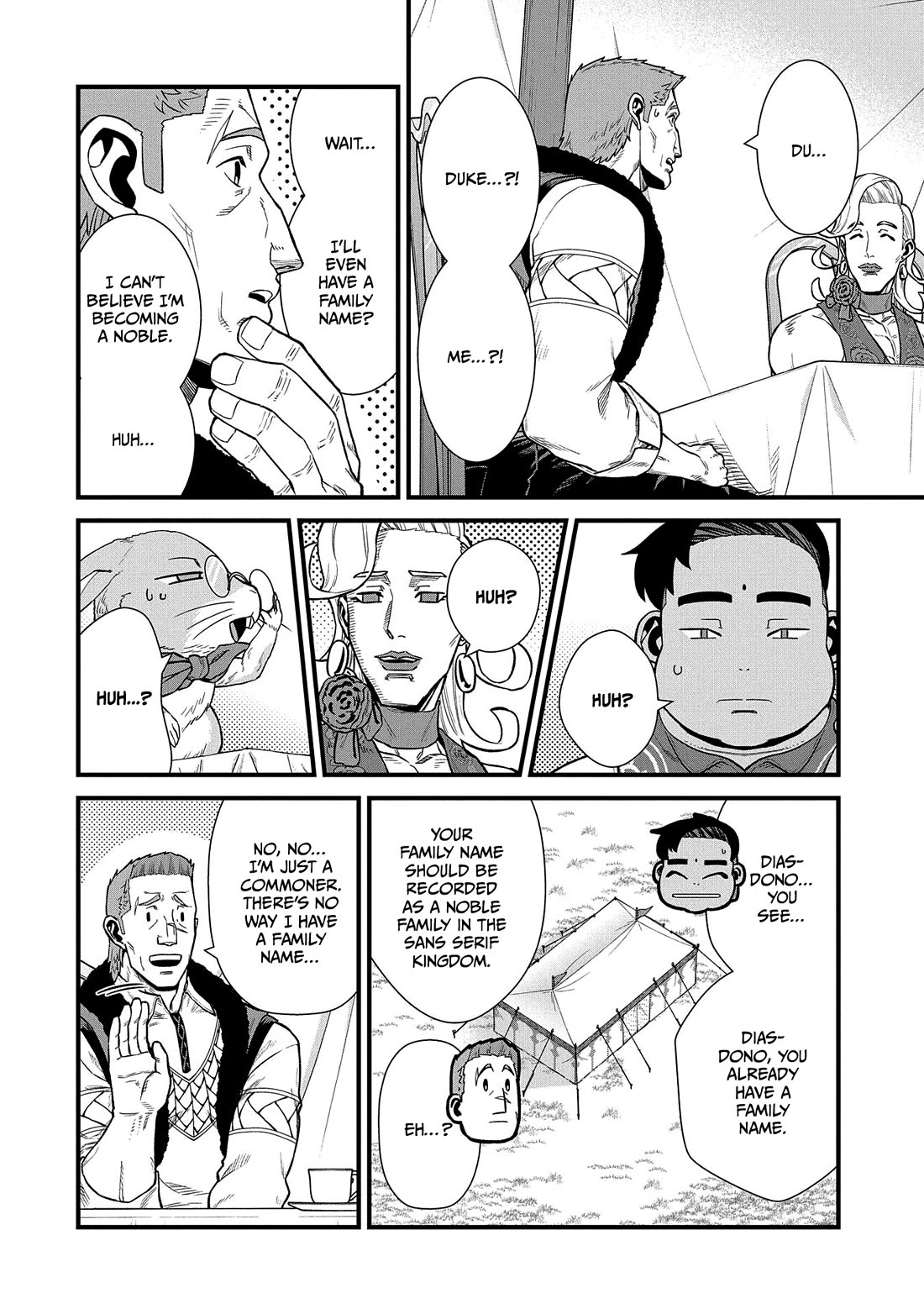 The Population Of The Frontier Owner Starts With 0. "Dias The Blue" And A Blue Horned Girl. Chapter 32 page 15 - Chapter 32