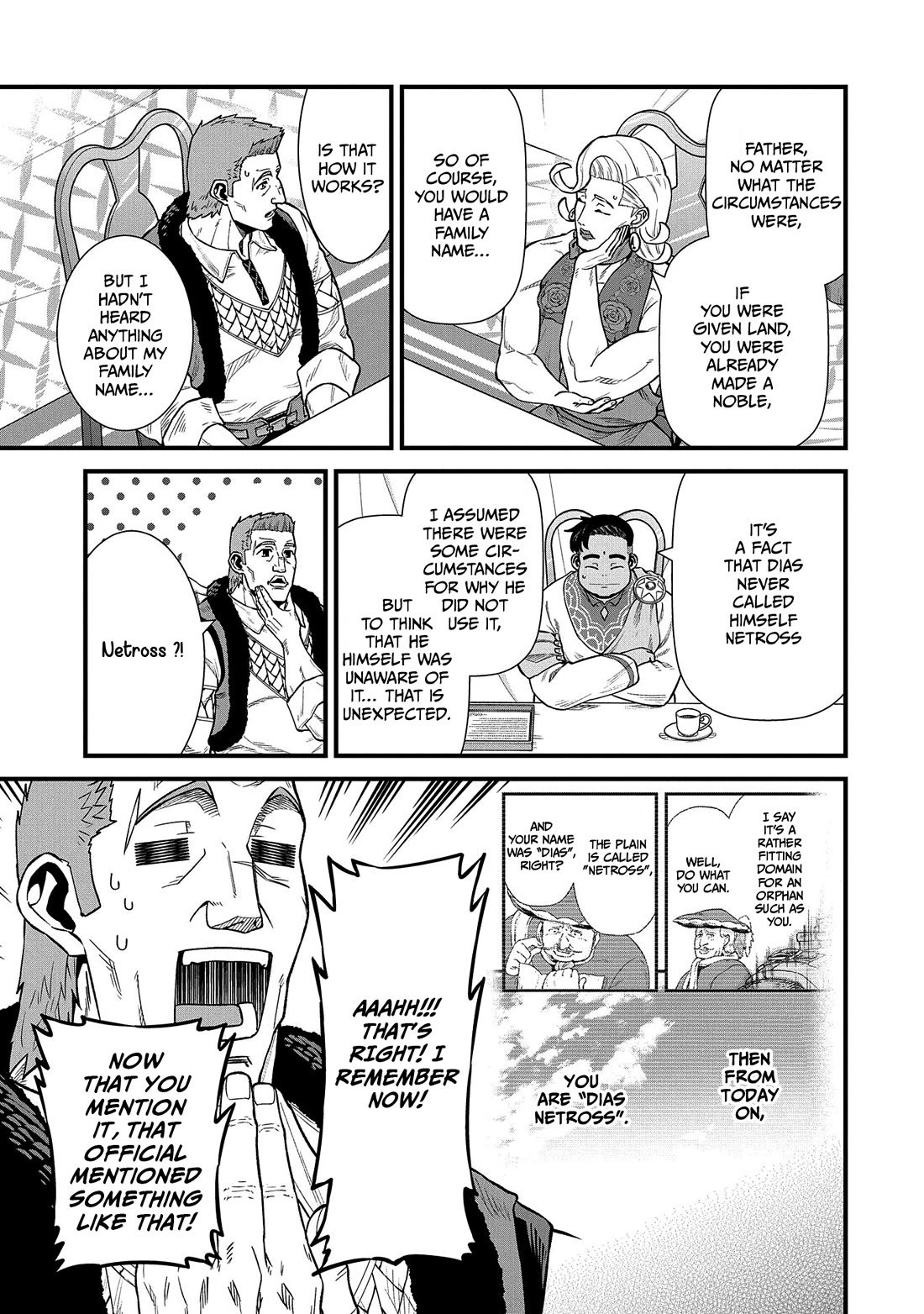 The Population Of The Frontier Owner Starts With 0. "Dias The Blue" And A Blue Horned Girl. Chapter 32 page 16 - Chapter 32