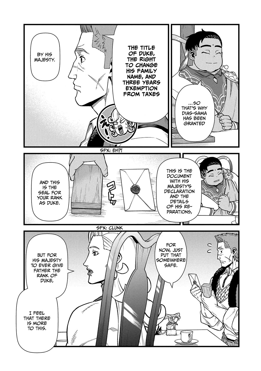 The Population Of The Frontier Owner Starts With 0. "Dias The Blue" And A Blue Horned Girl. Chapter 32 page 18 - Chapter 32