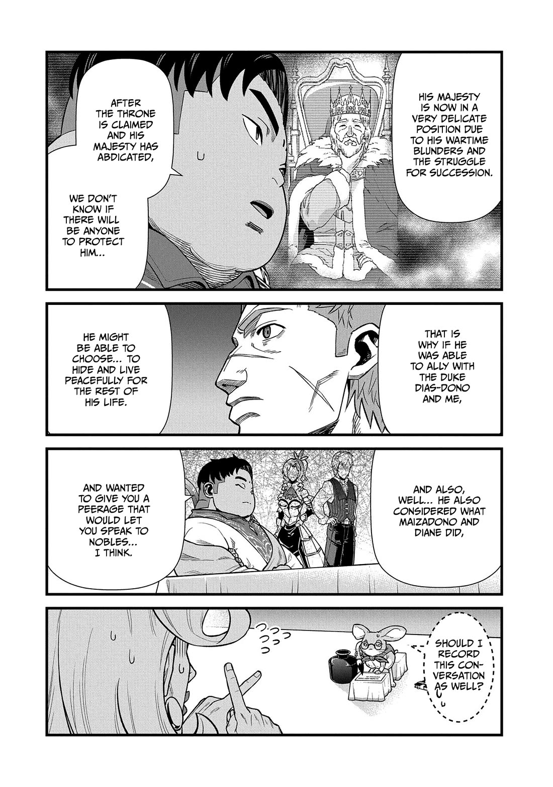 The Population Of The Frontier Owner Starts With 0. "Dias The Blue" And A Blue Horned Girl. Chapter 32 page 19 - Chapter 32