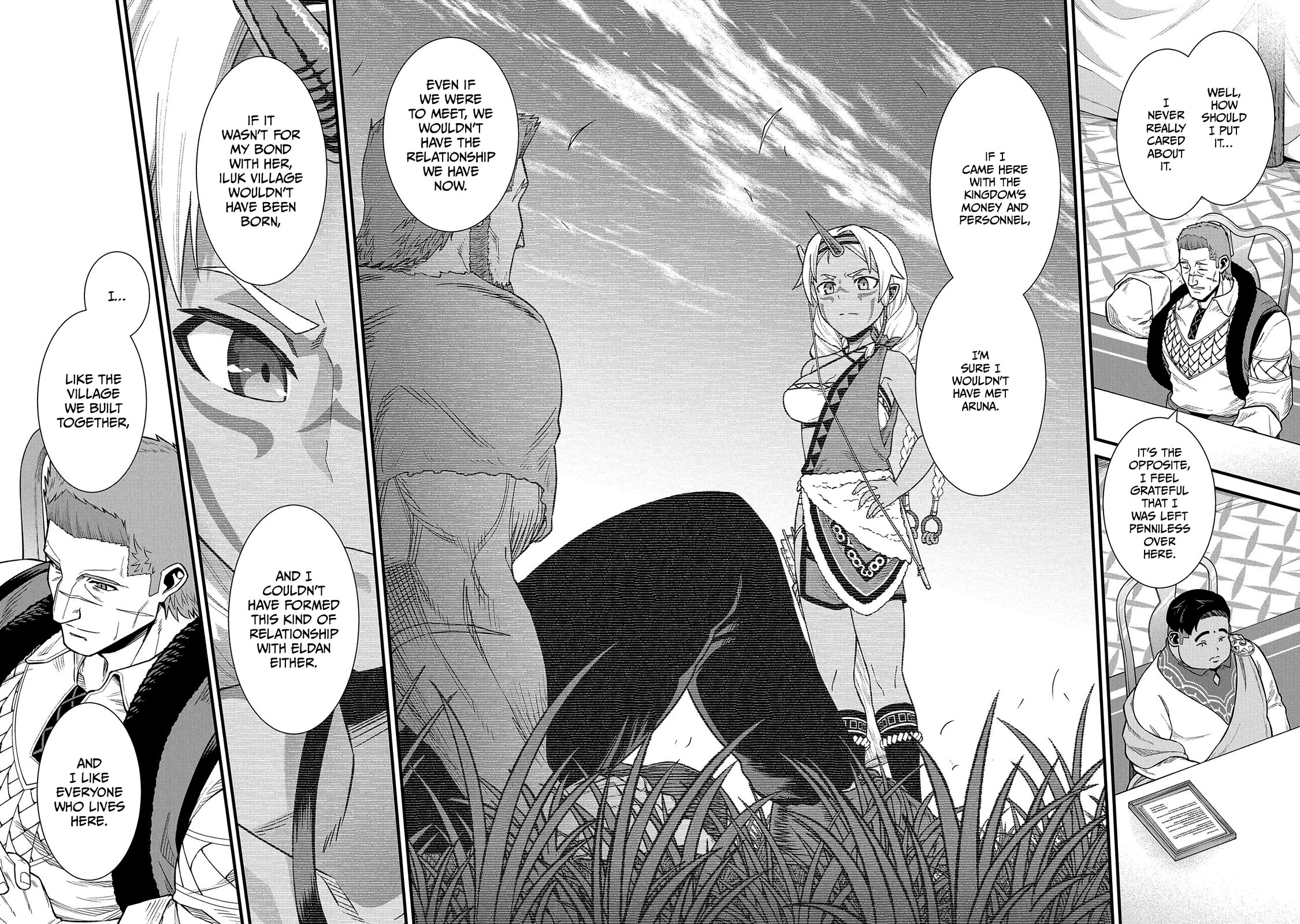 The Population Of The Frontier Owner Starts With 0. "Dias The Blue" And A Blue Horned Girl. Chapter 32 page 21 - Chapter 32