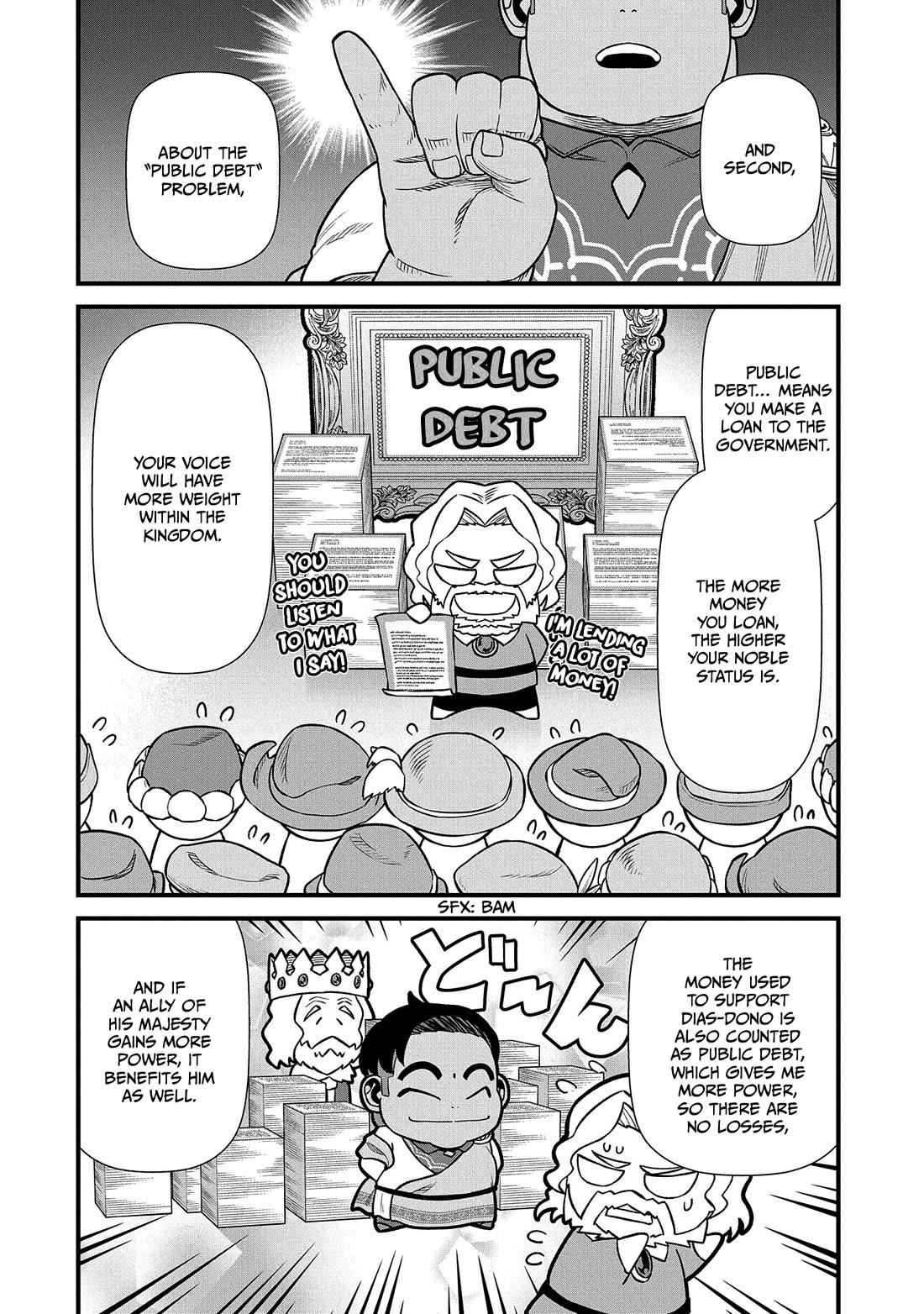 The Population Of The Frontier Owner Starts With 0. "Dias The Blue" And A Blue Horned Girl. Chapter 32 page 25 - Chapter 32
