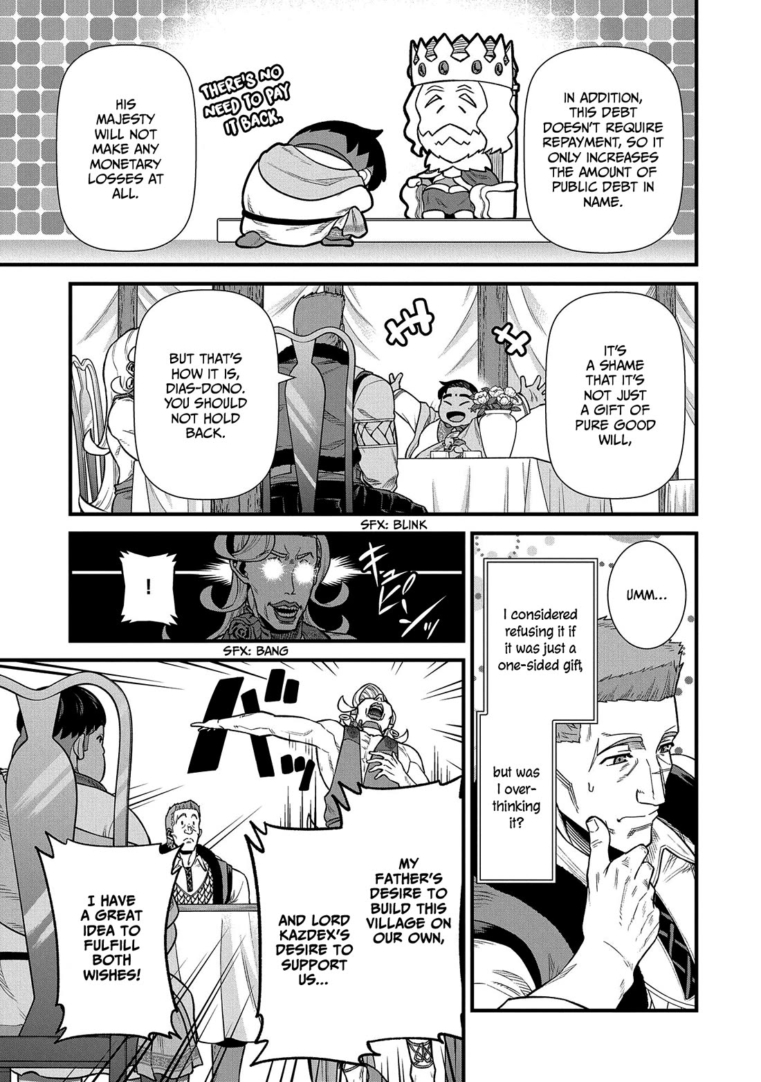 The Population Of The Frontier Owner Starts With 0. "Dias The Blue" And A Blue Horned Girl. Chapter 32 page 26 - Chapter 32