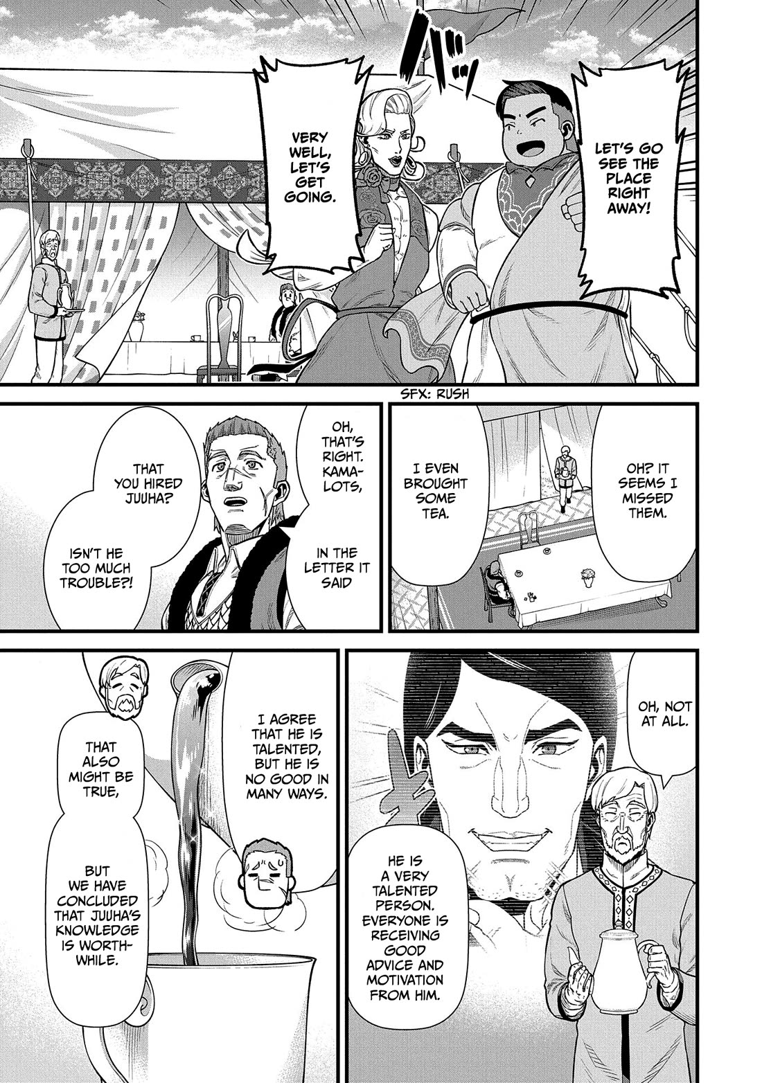 The Population Of The Frontier Owner Starts With 0. "Dias The Blue" And A Blue Horned Girl. Chapter 32 page 30 - Chapter 32