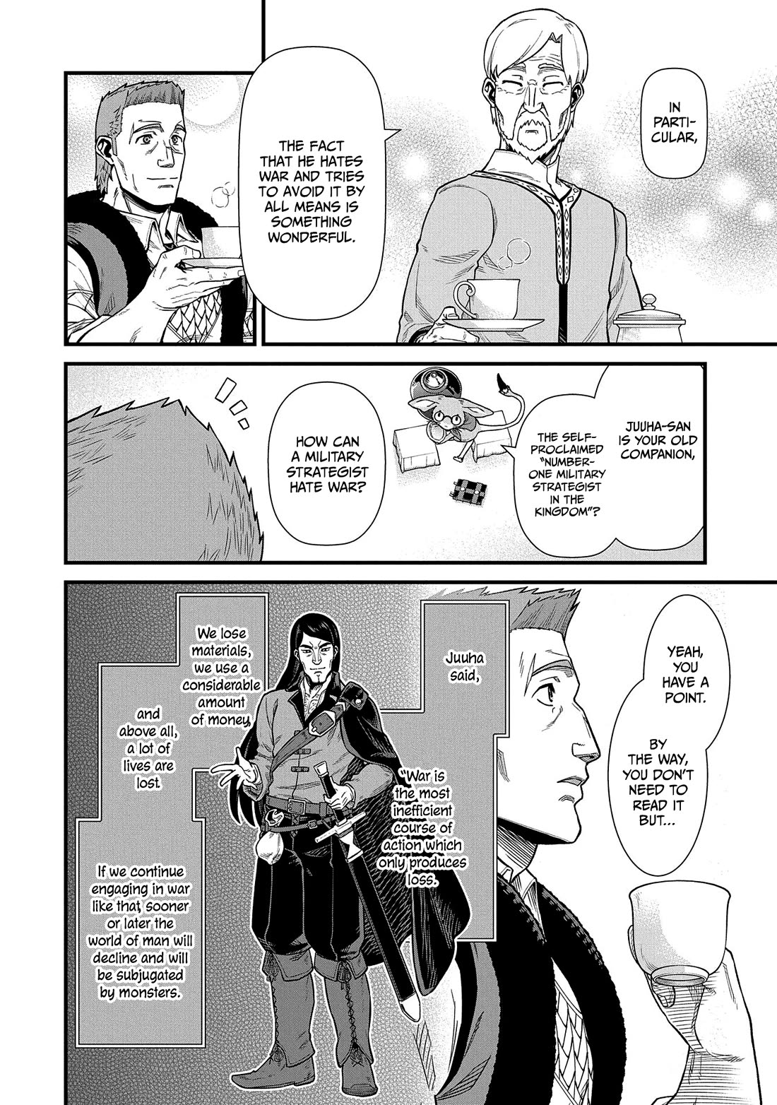 The Population Of The Frontier Owner Starts With 0. "Dias The Blue" And A Blue Horned Girl. Chapter 32 page 31 - Chapter 32