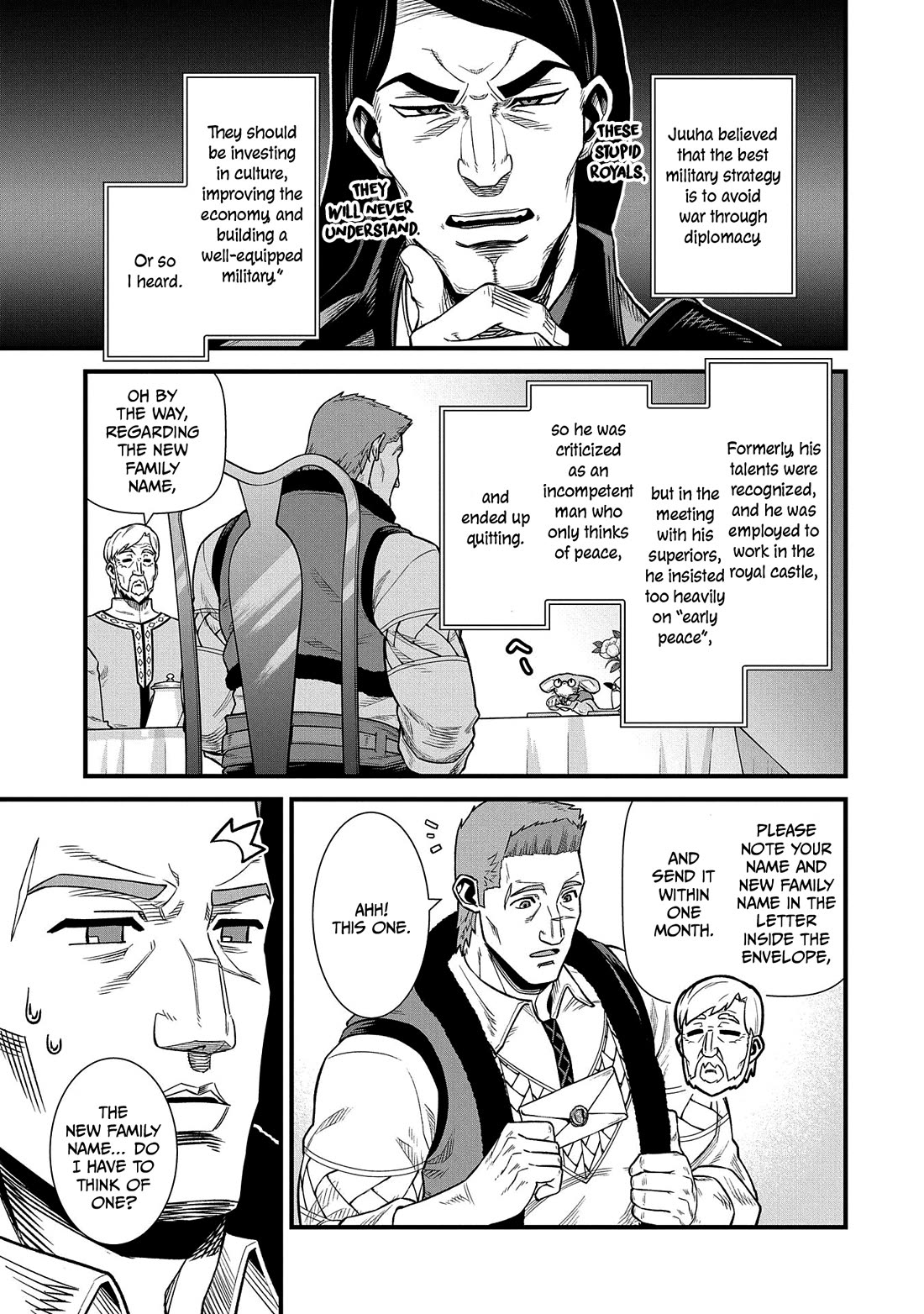 The Population Of The Frontier Owner Starts With 0. "Dias The Blue" And A Blue Horned Girl. Chapter 32 page 32 - Chapter 32