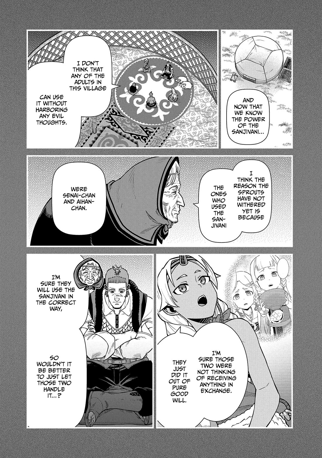 The Population Of The Frontier Owner Starts With 0. "Dias The Blue" And A Blue Horned Girl. Chapter 32 page 9 - Chapter 32