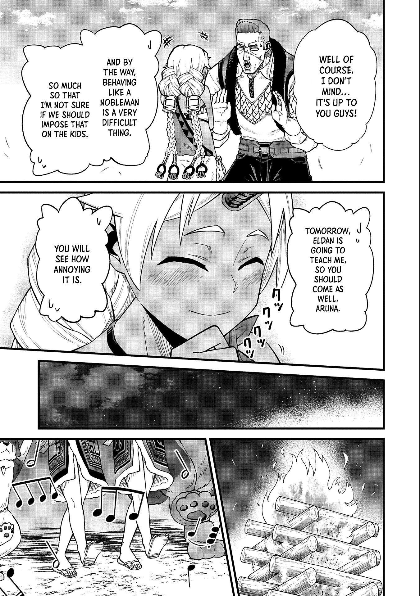 The Population Of The Frontier Owner Starts With 0. "Dias The Blue" And A Blue Horned Girl. Chapter 33 page 18 - Chapter 33